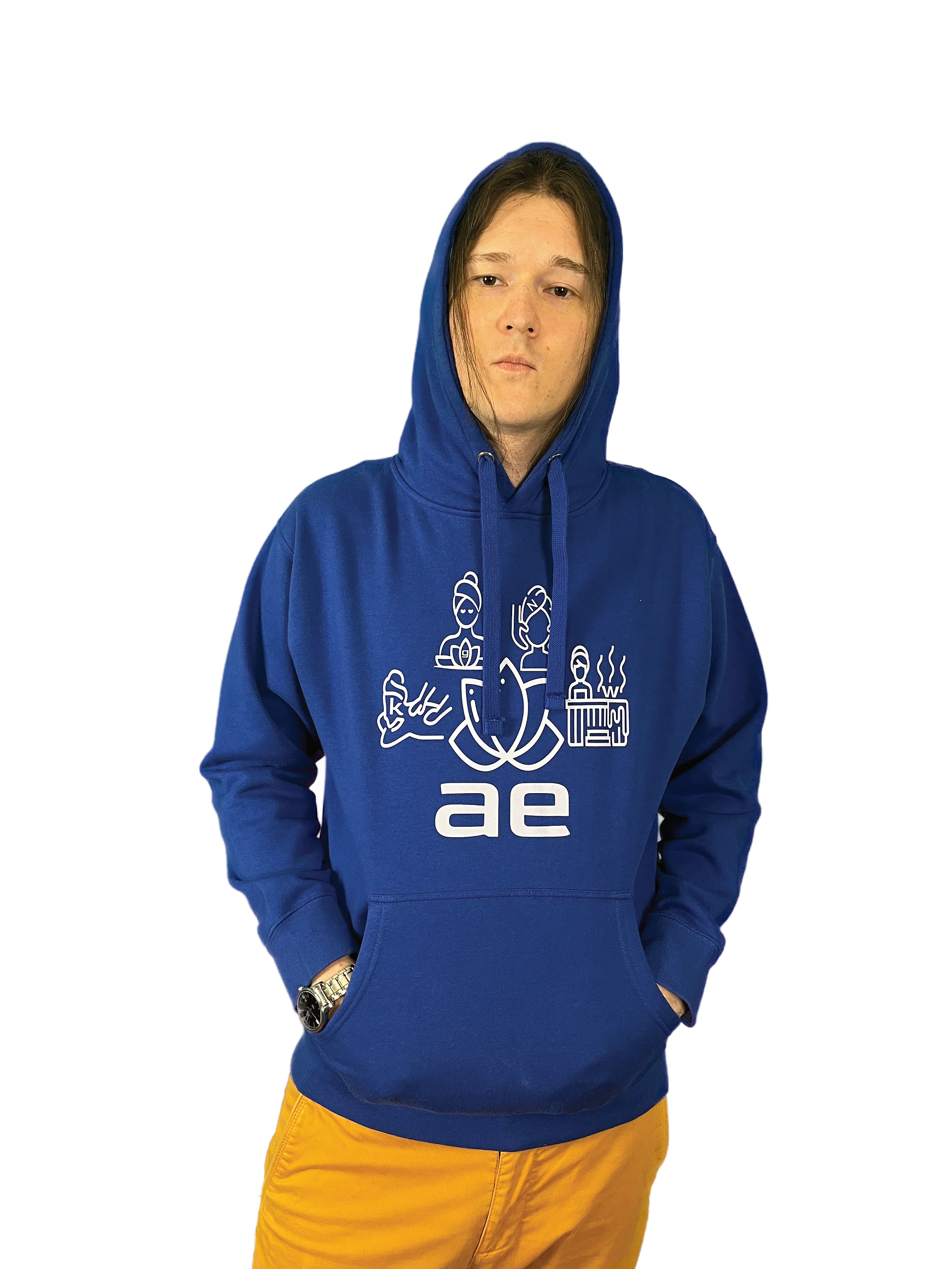 The spa named AE hood hoodie //DTFx heavyweight\\ product image (4)