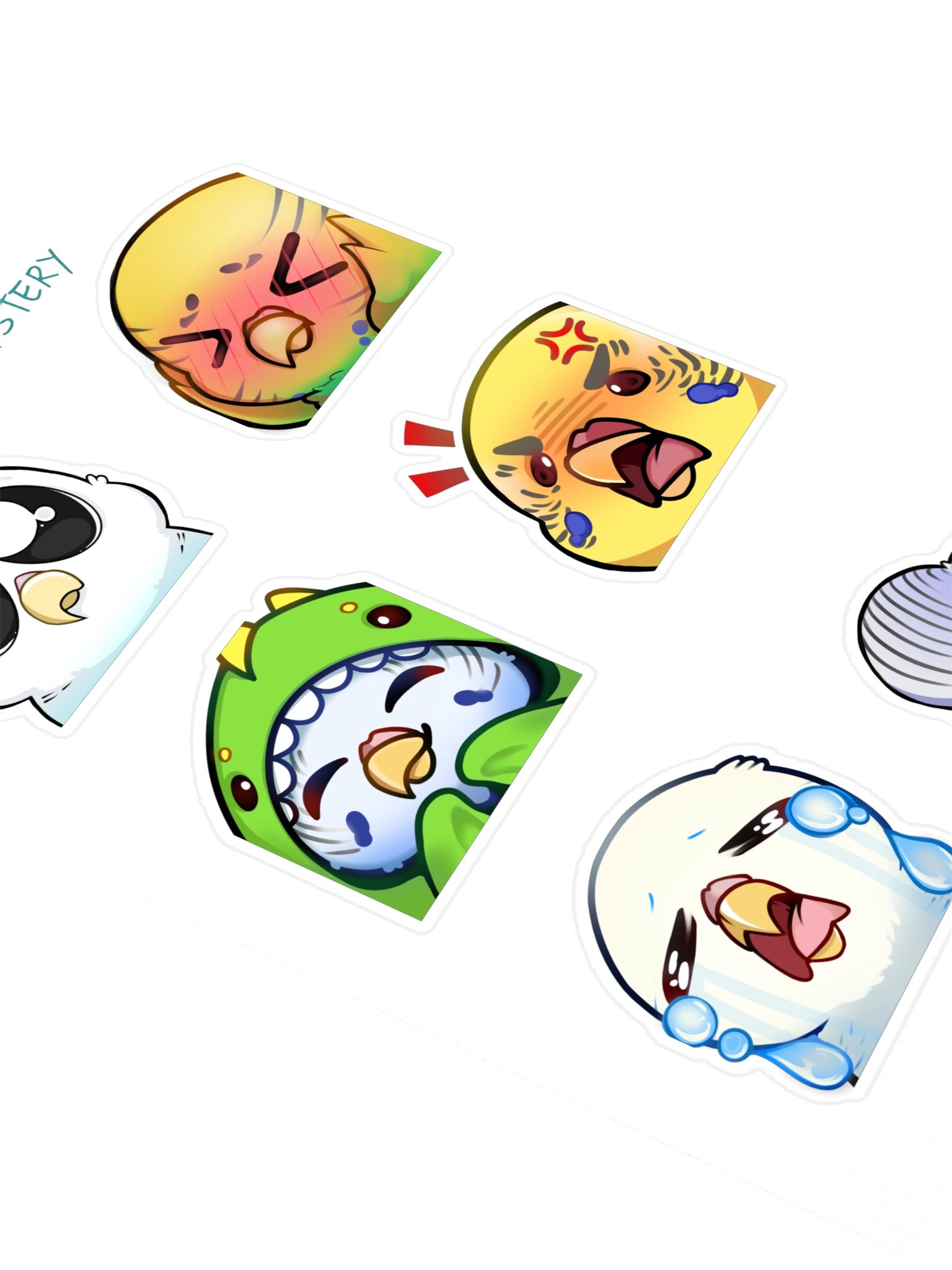 Emote Sticker Sheet product image (2)