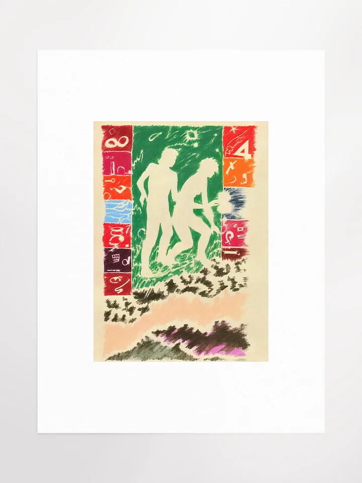 Couple in Green 02.05.90 print product image (2)