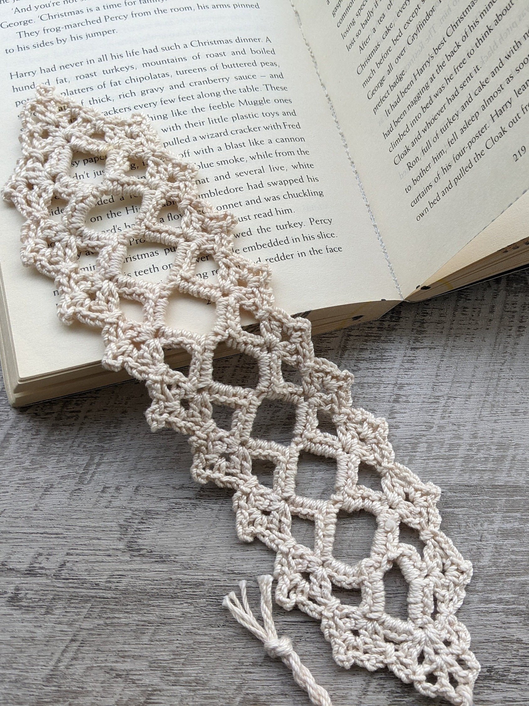 Crochet Lace Bookmark Pattern product image (4)