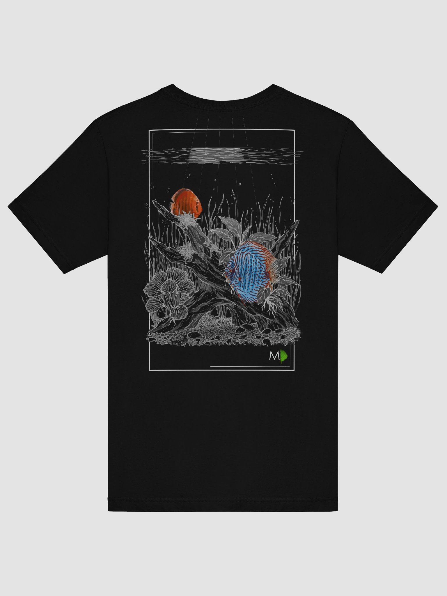 Naturalist - Discus BACK PRINT T-shirt product image (1)