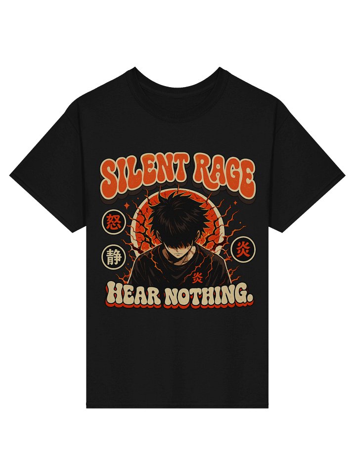 SILENT RAGE — Hear Nothing Anime Tee product image (1)