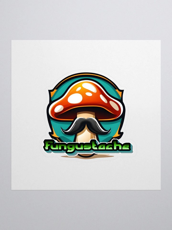 Fungustache Vinyl Stickers product image (1)