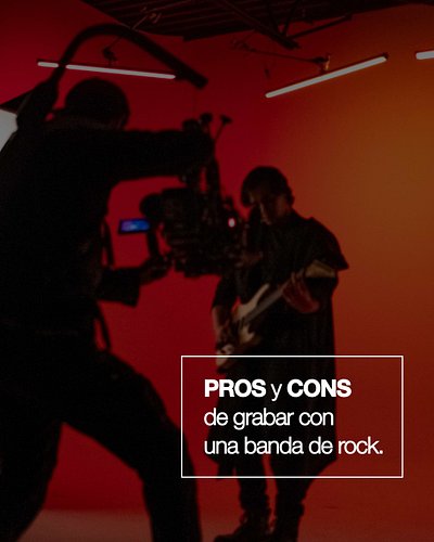 Grabarle a una banda de rock tiene “desventajas”: haces amigos cool, te aprendes sus rolas y terminas con playlist nueva sin ...