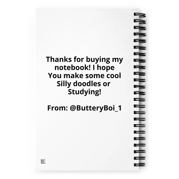 Butter OC Notebook product image (2)