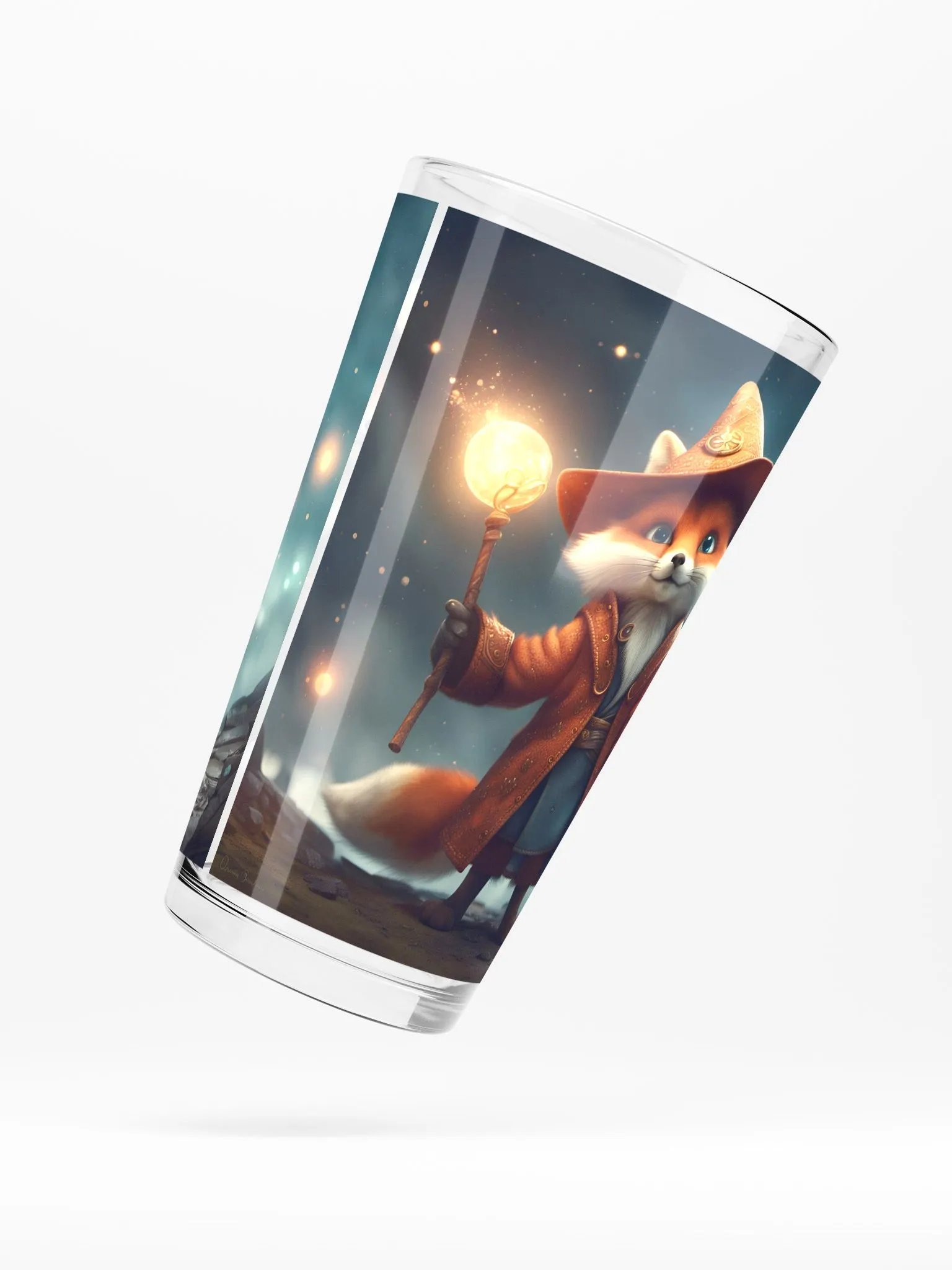Fox Wizard Pint Glass product image (5)