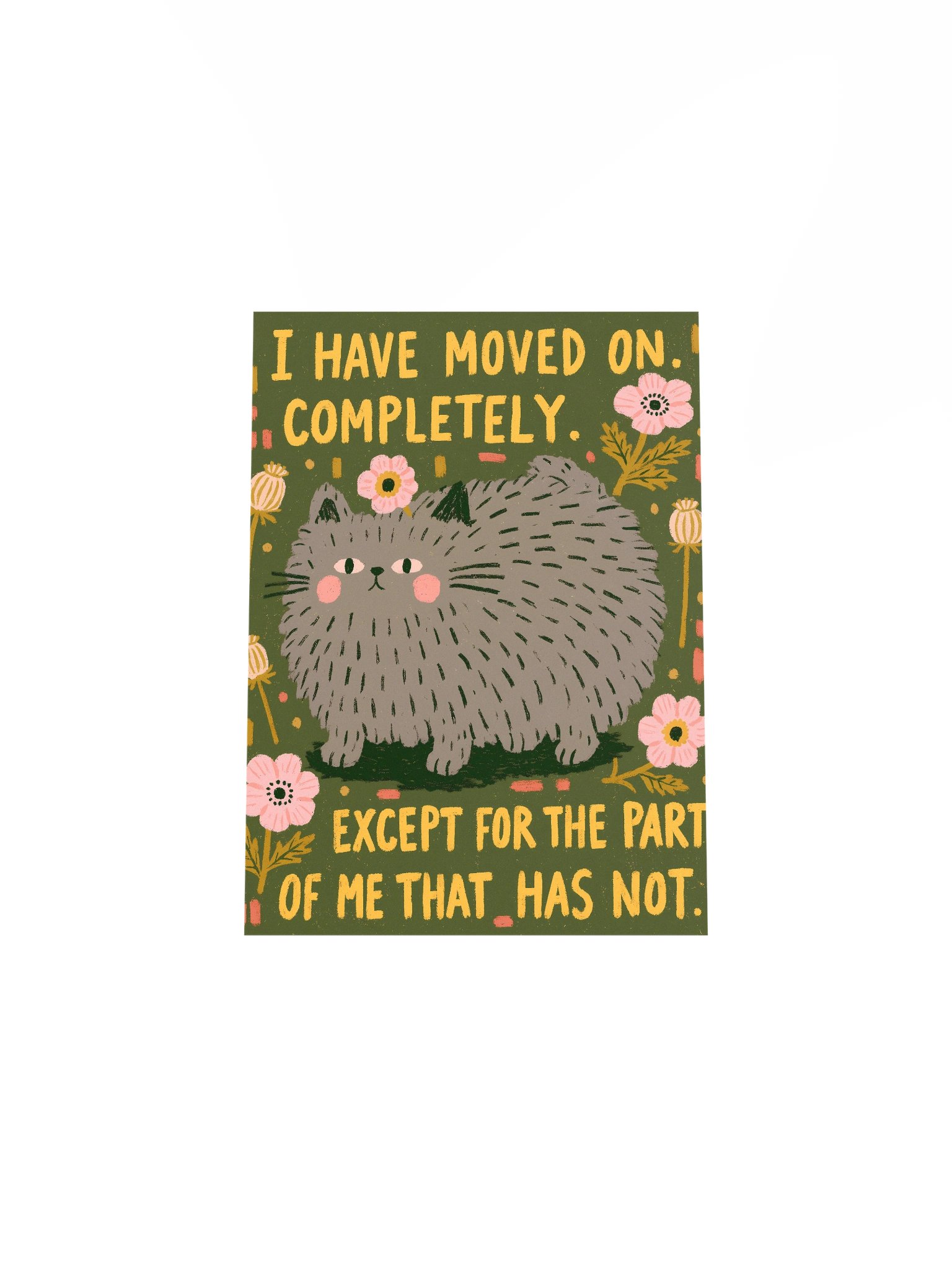 I Have Moved On Cat Poster product image (20)