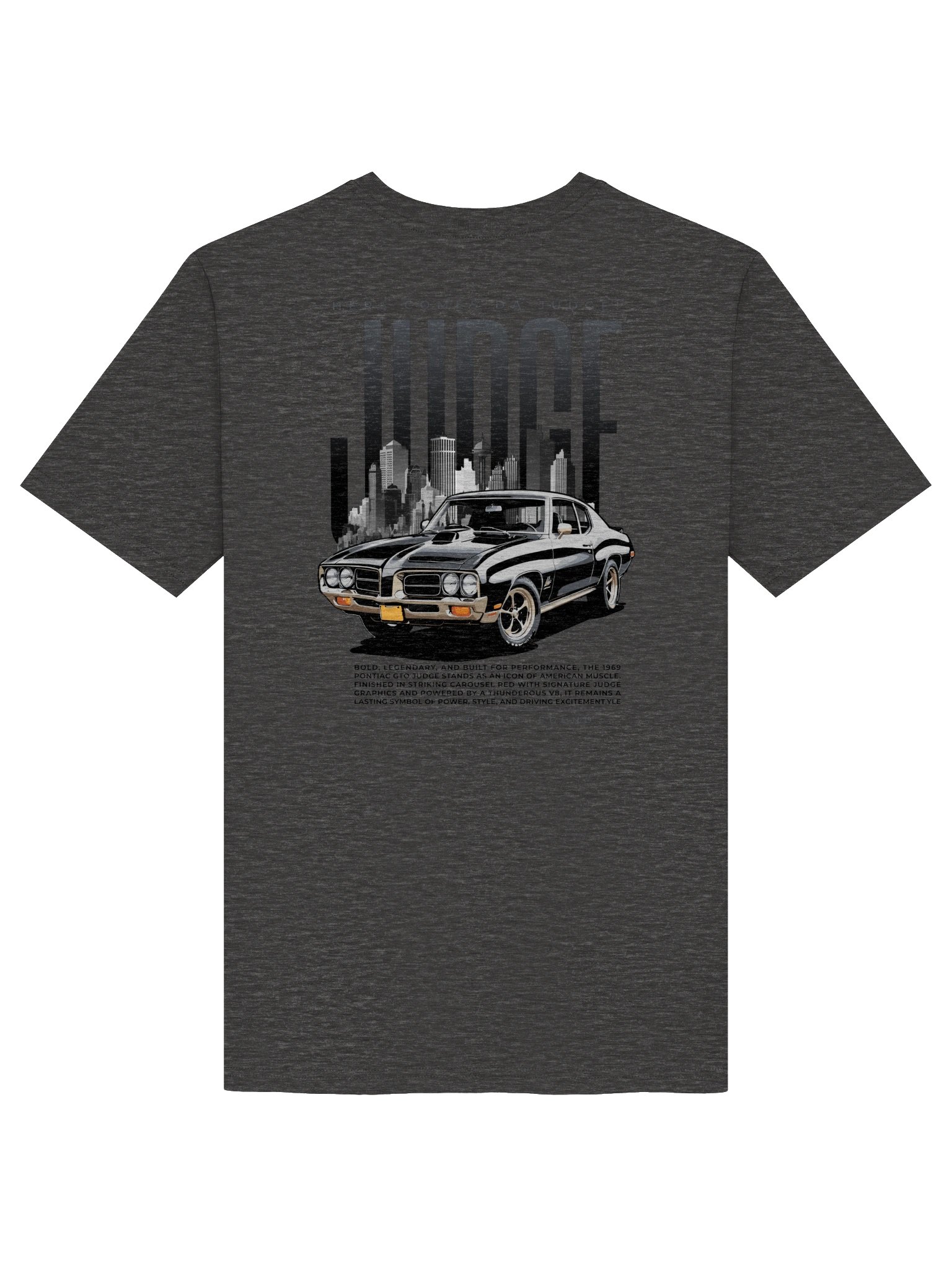 Here Comes Da Judge Retro Muscle Car Tee product image (4)
