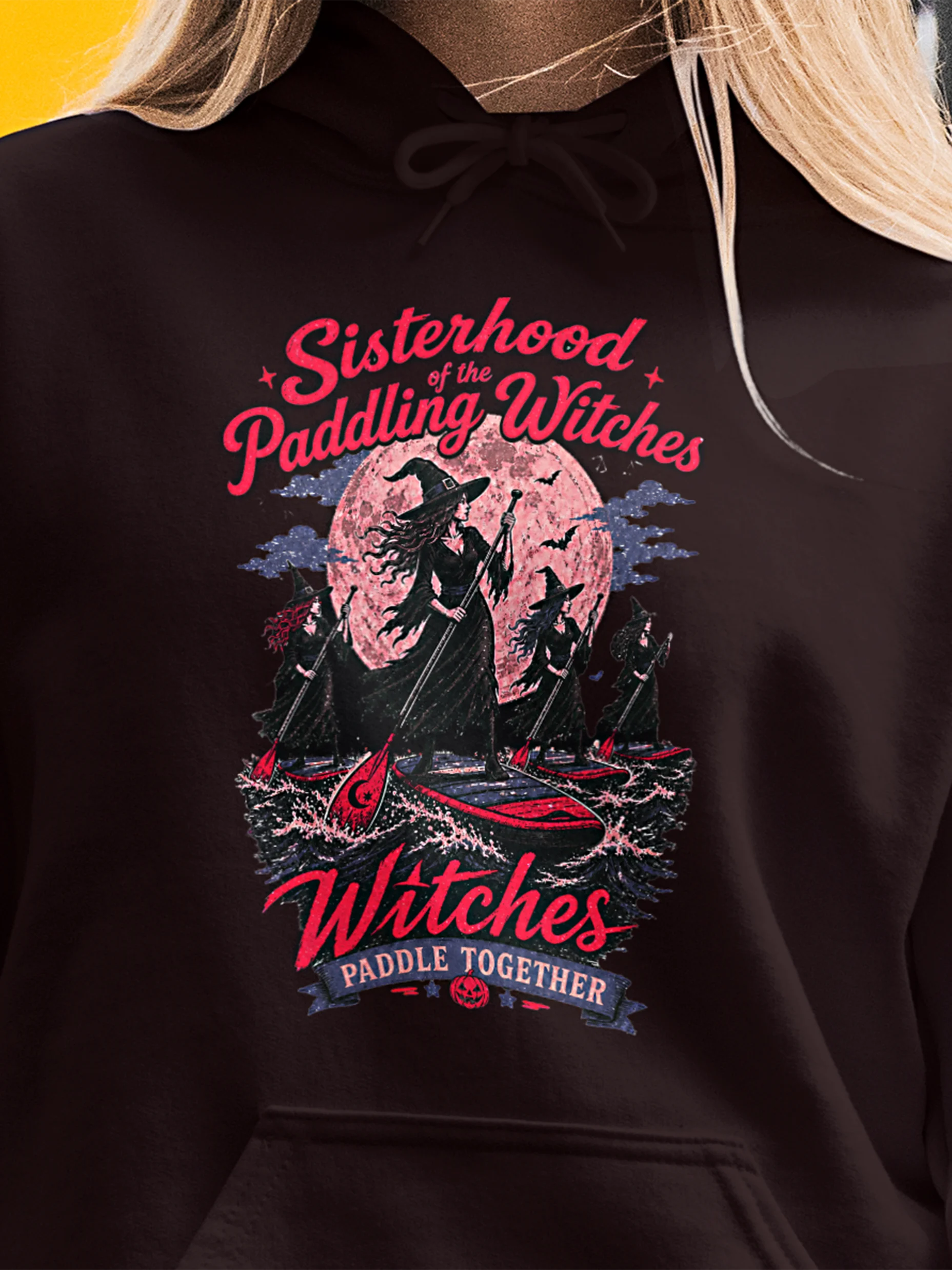 Sisterhood of the Paddling Witches Hoodie product image (1)