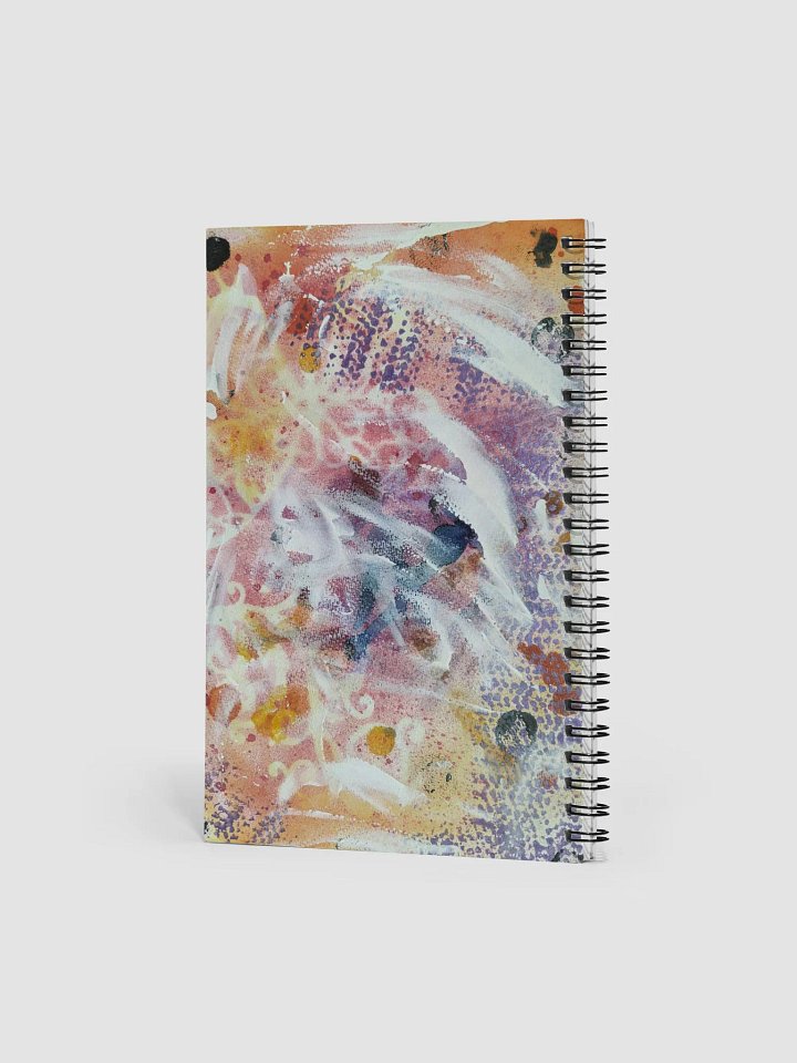 Flourish with Purple Spiral Notebook product image (2)