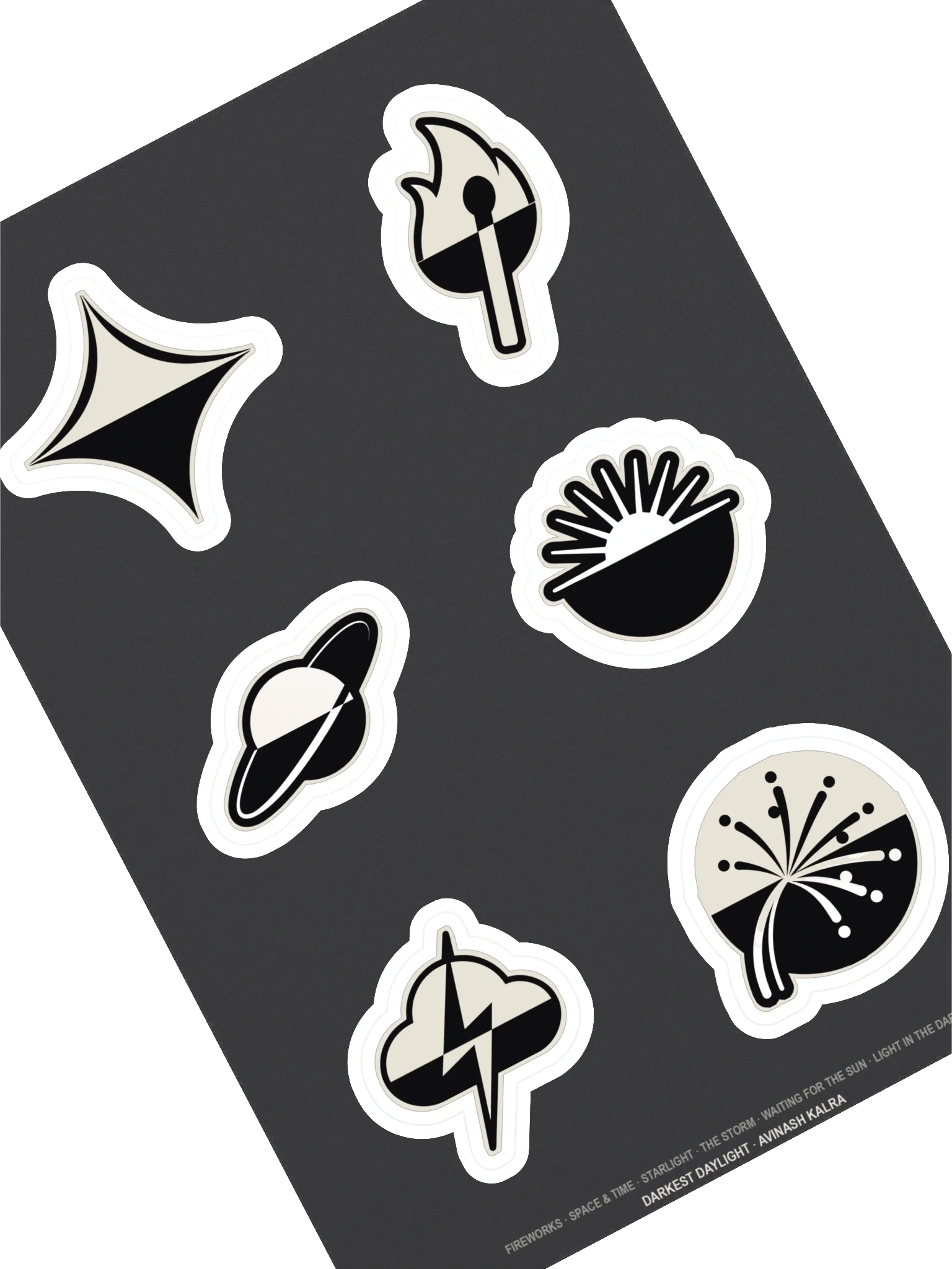 Darkest Daylight Sticker Pack Vol. 1