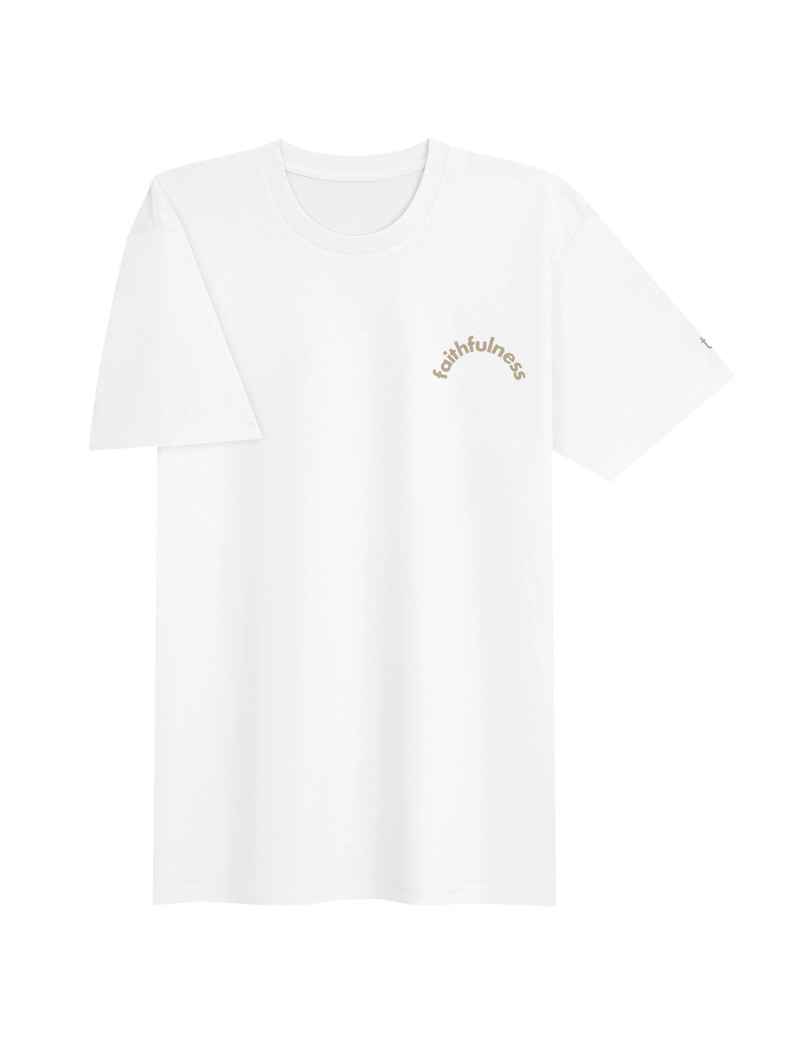 T-Shirt Faithfulness - Beige product image (8)
