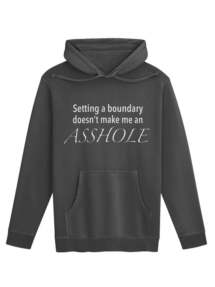 Setting A Boundary Hoodie (Unisex) product image (4)