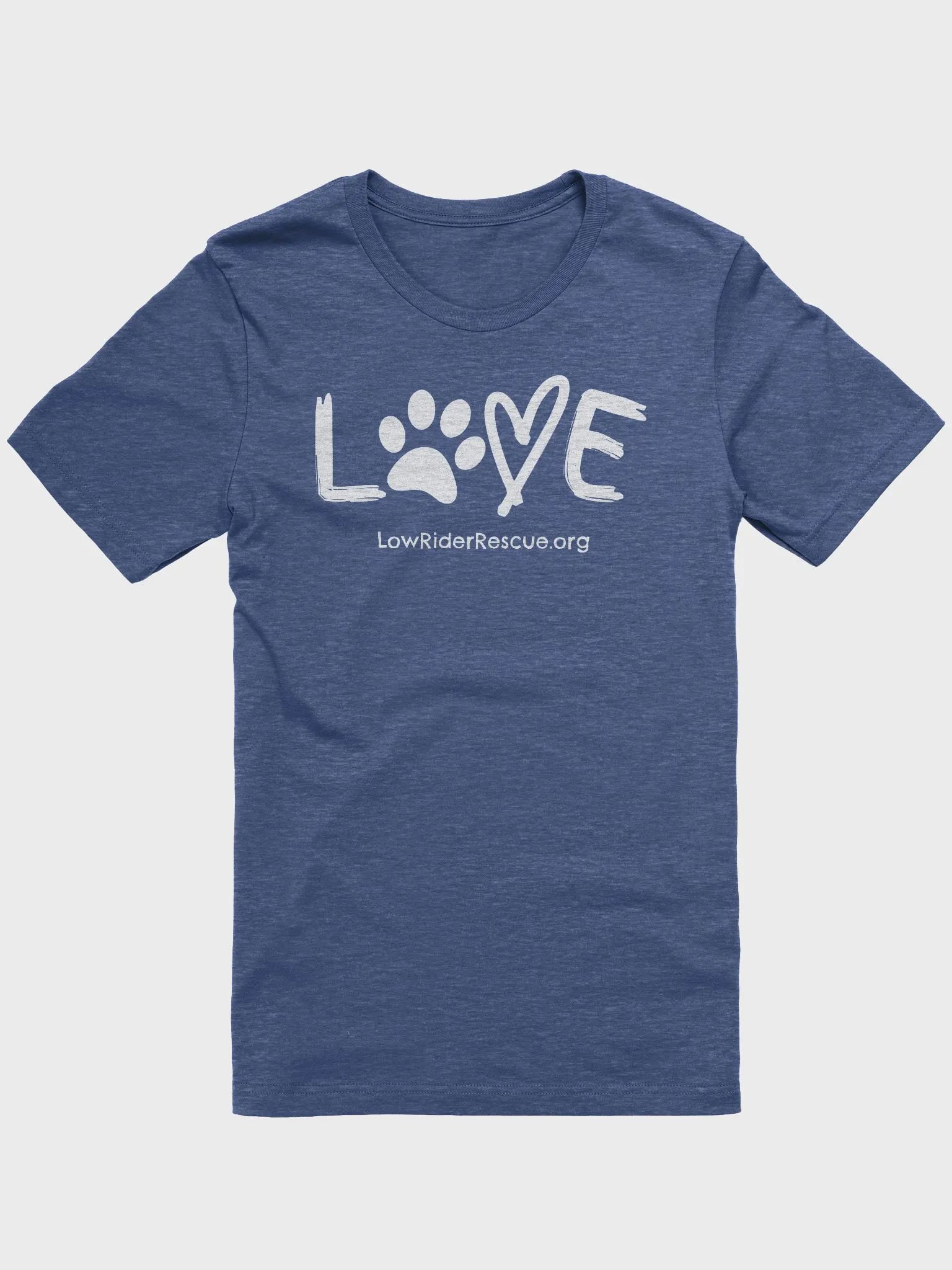 LOVE Paw Print Low Rider Dachshund Rescue T product image (2)