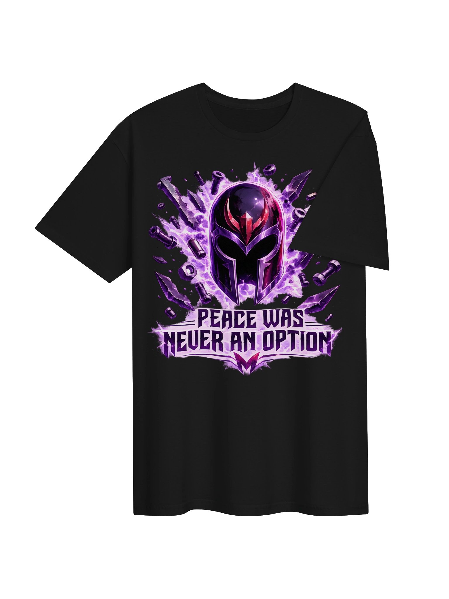 Peace Was Never an Option Shirt | Magneto Inspired Anime Streetwear Tee product image (26)