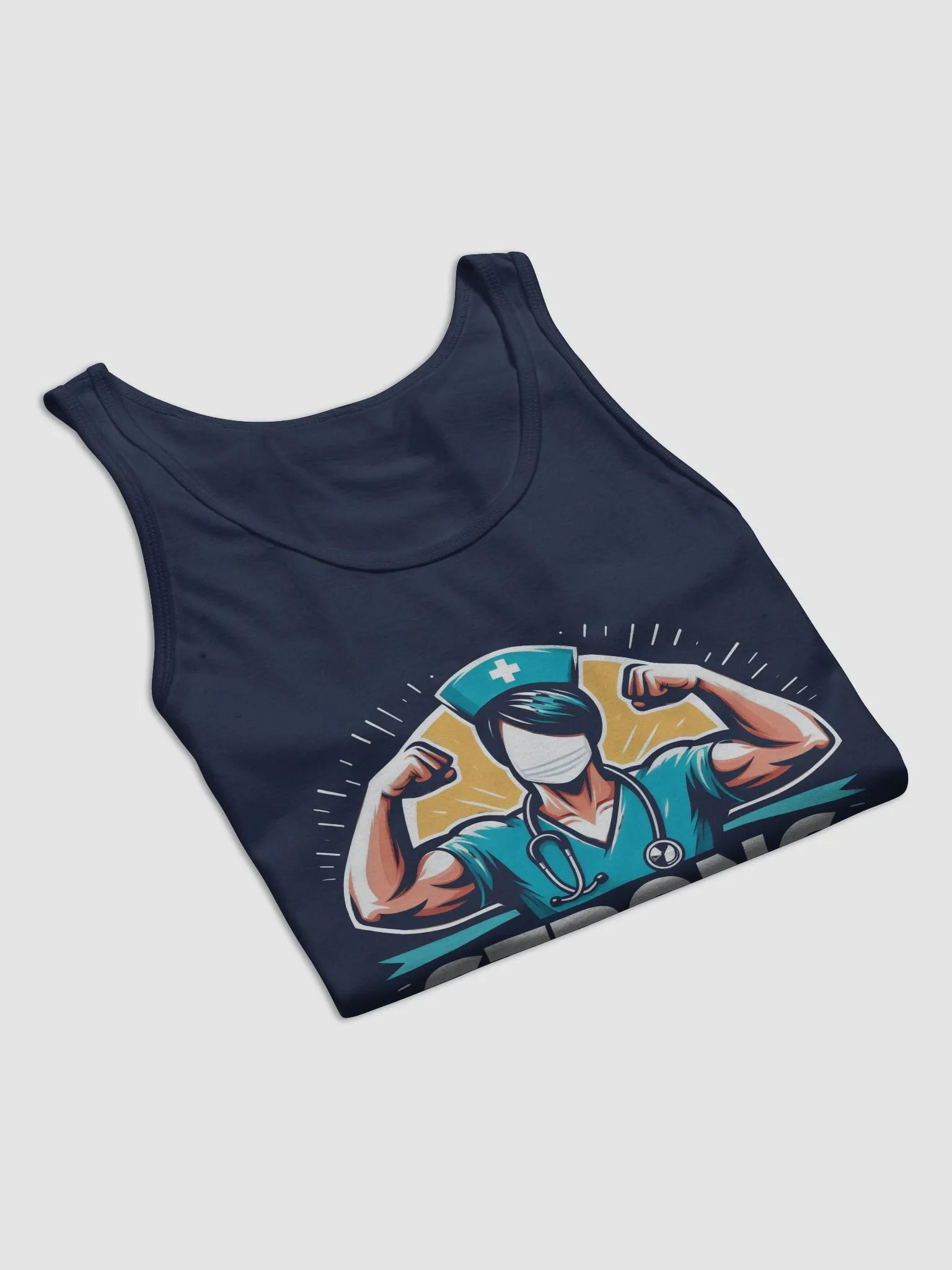 Stethoscope: Nurse Strong Muscle Tank product image (50)