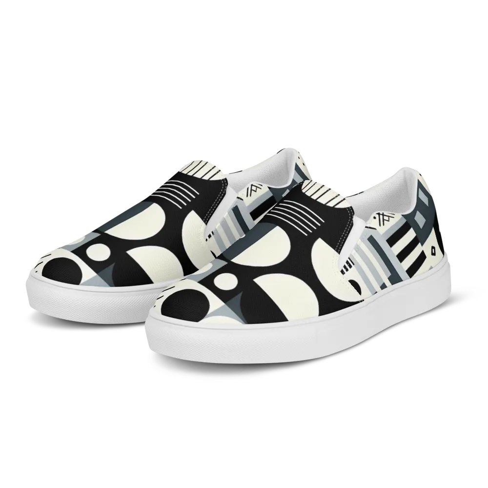Abstract Geometric Women's Slip-On Shoes product image (3)