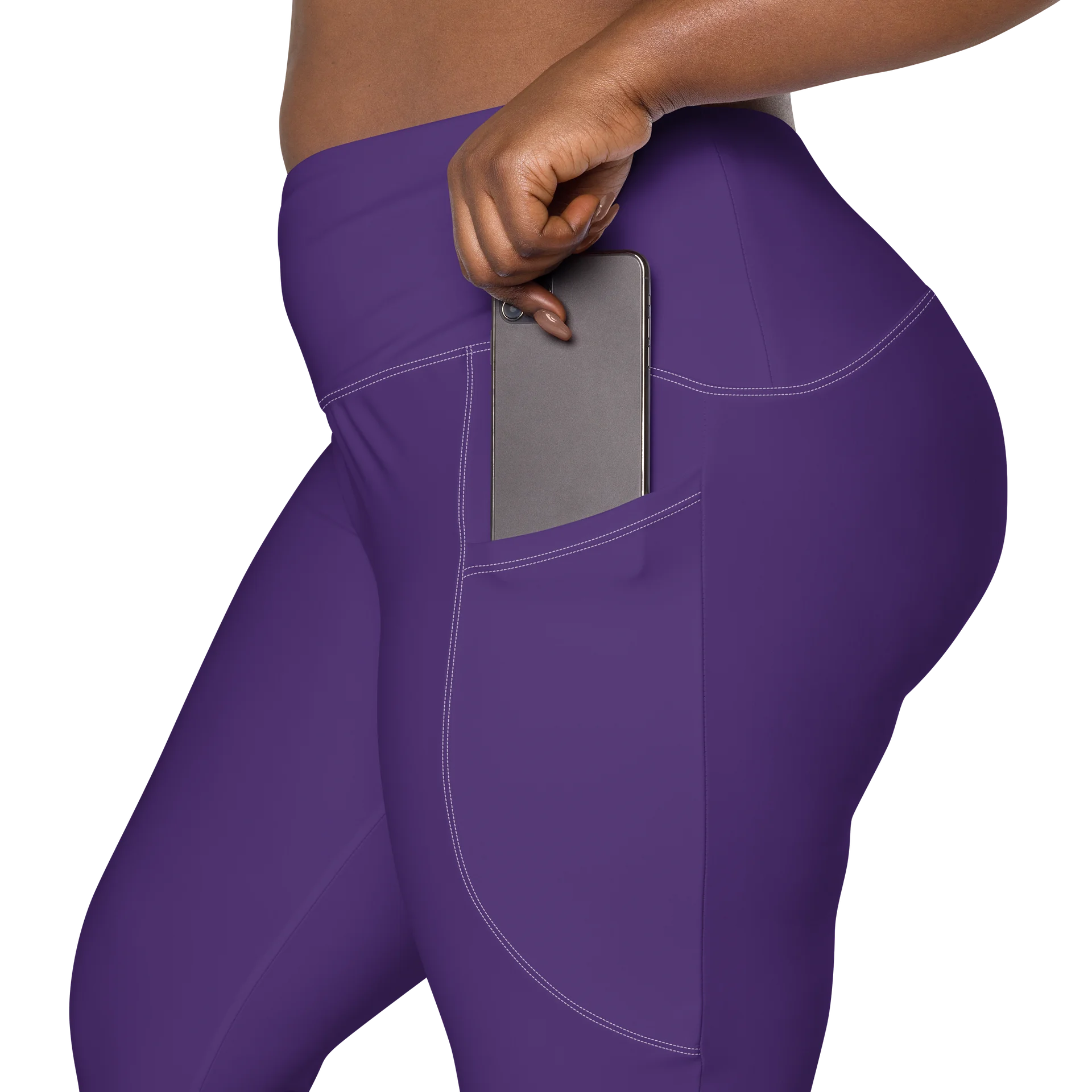 Purple Leggings with Pockets product image (8)