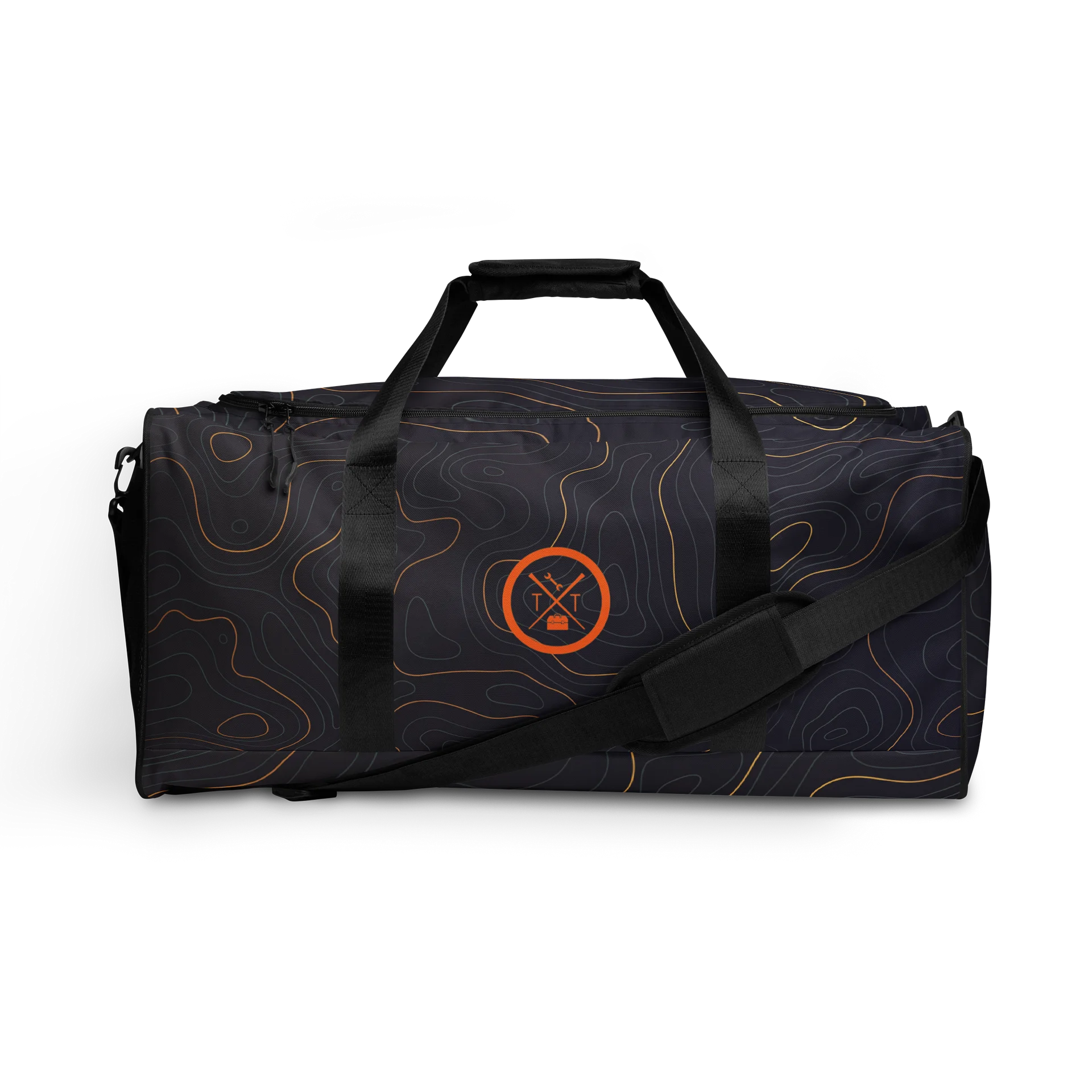 Duffle Bag (Topo Map) product image (1)