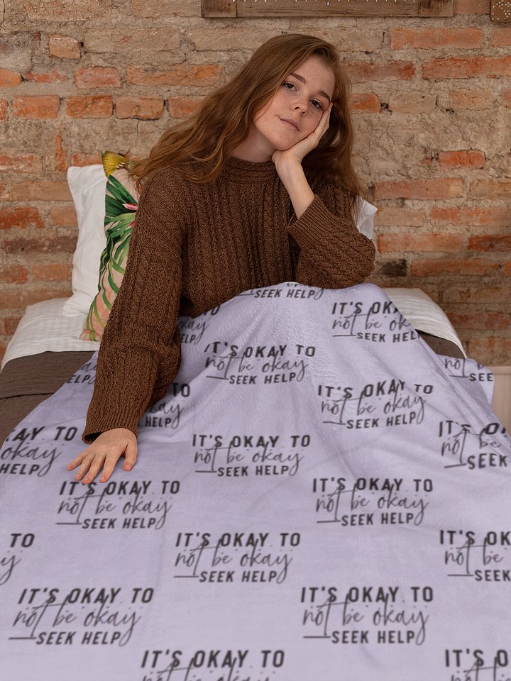 It's Okay Blanket product image (1)