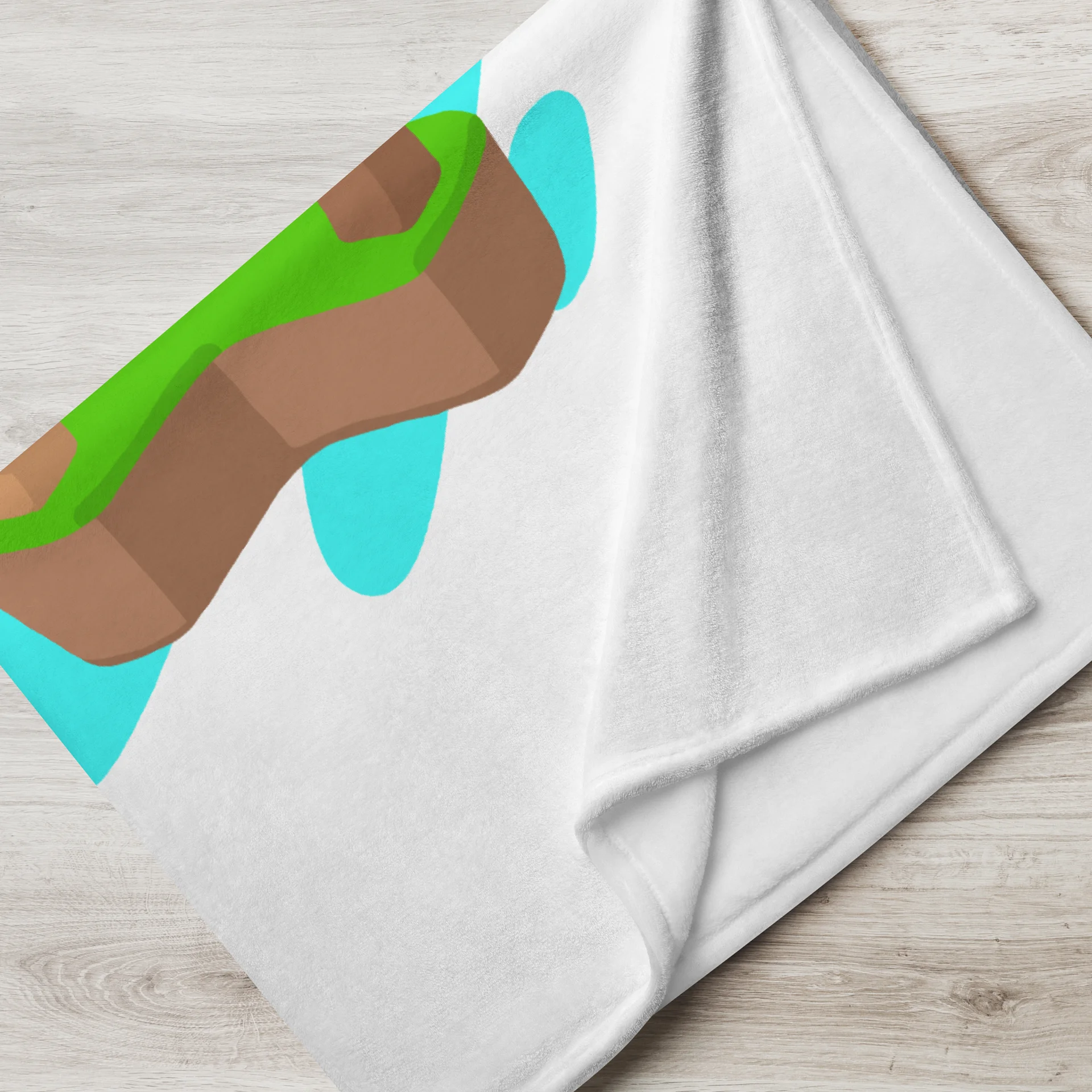 Skyblock White Blanket product image (2)
