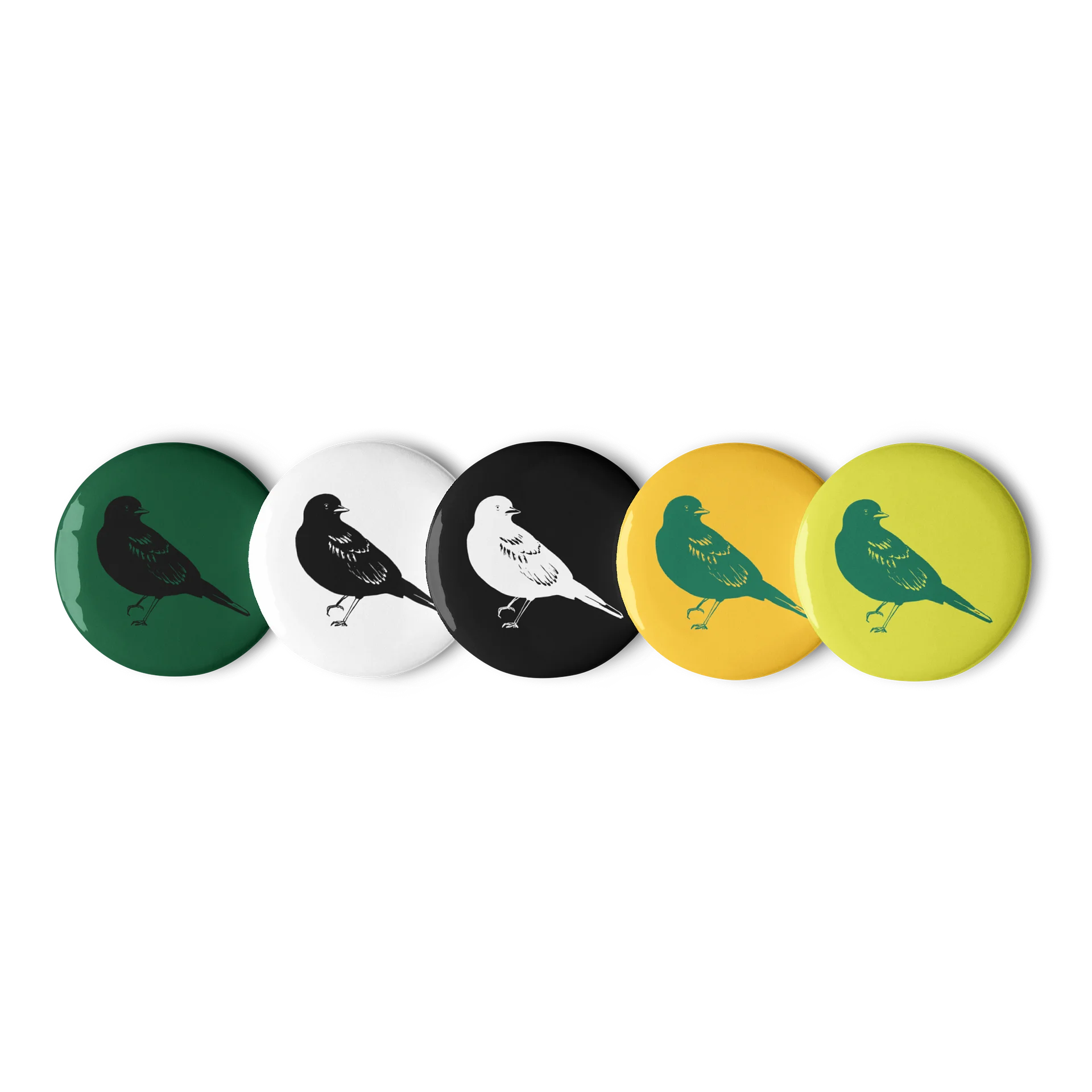 The Wandering Nightingale Pin Collection - Pin Buttons Set product image (6)