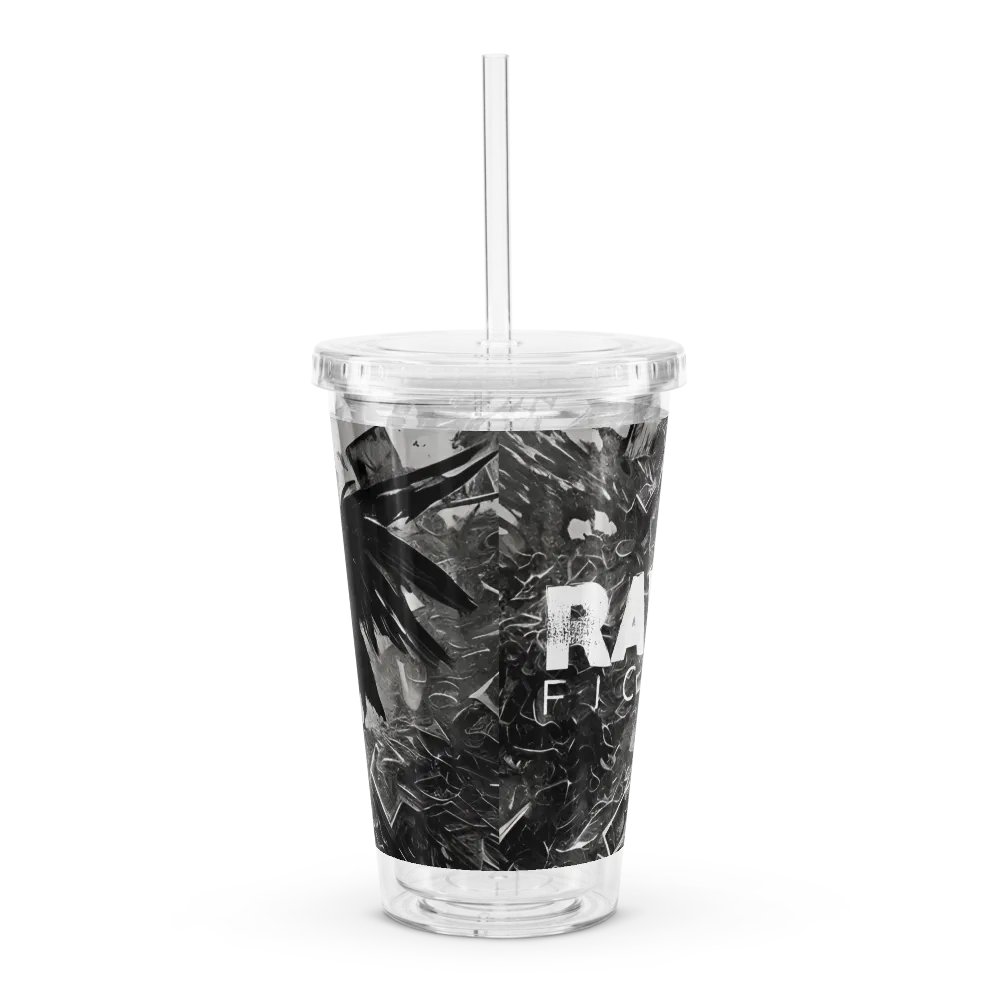 Raven Fiction Double Wall Clear Plastic Tumbler (16 oz) product image (2)