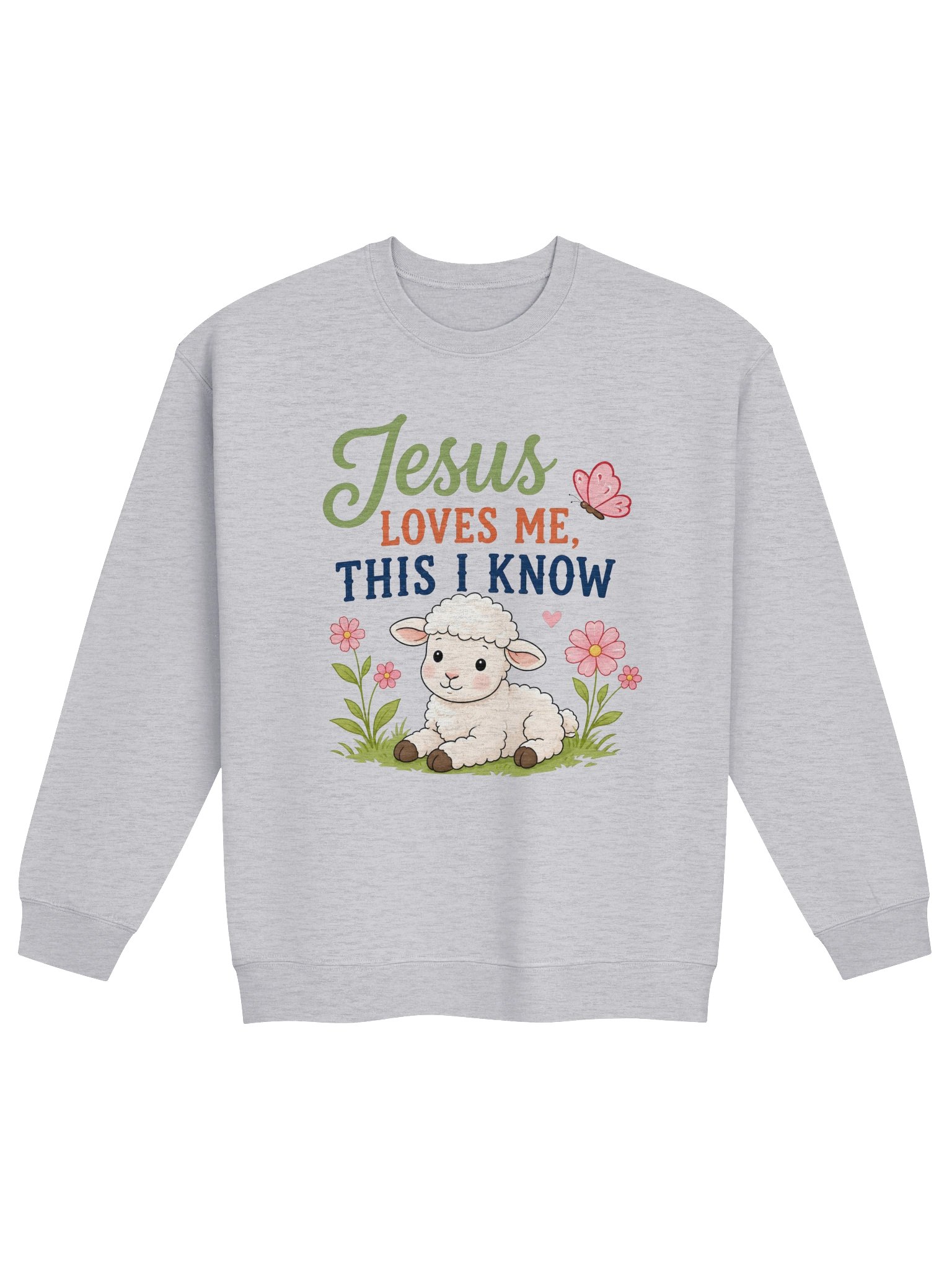 Jesus Loves Me This I Know Sweatshirt product image (1)