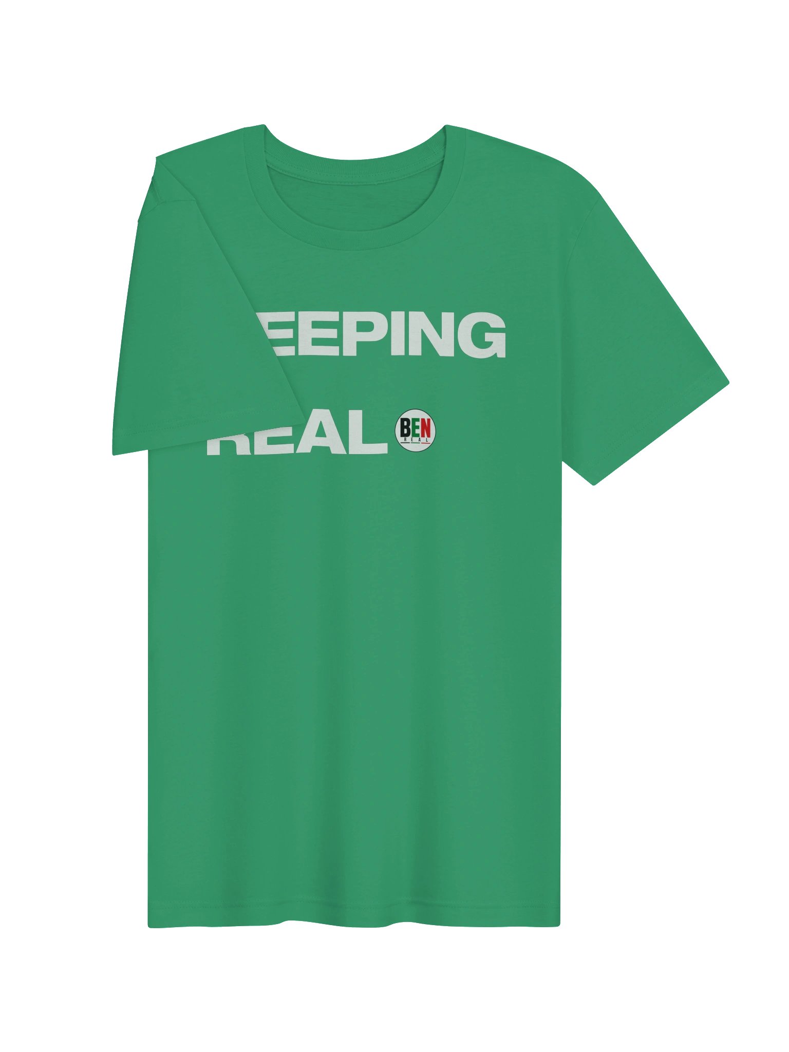 BEN “Keeping It Real” Green T-Shirt product image (3)