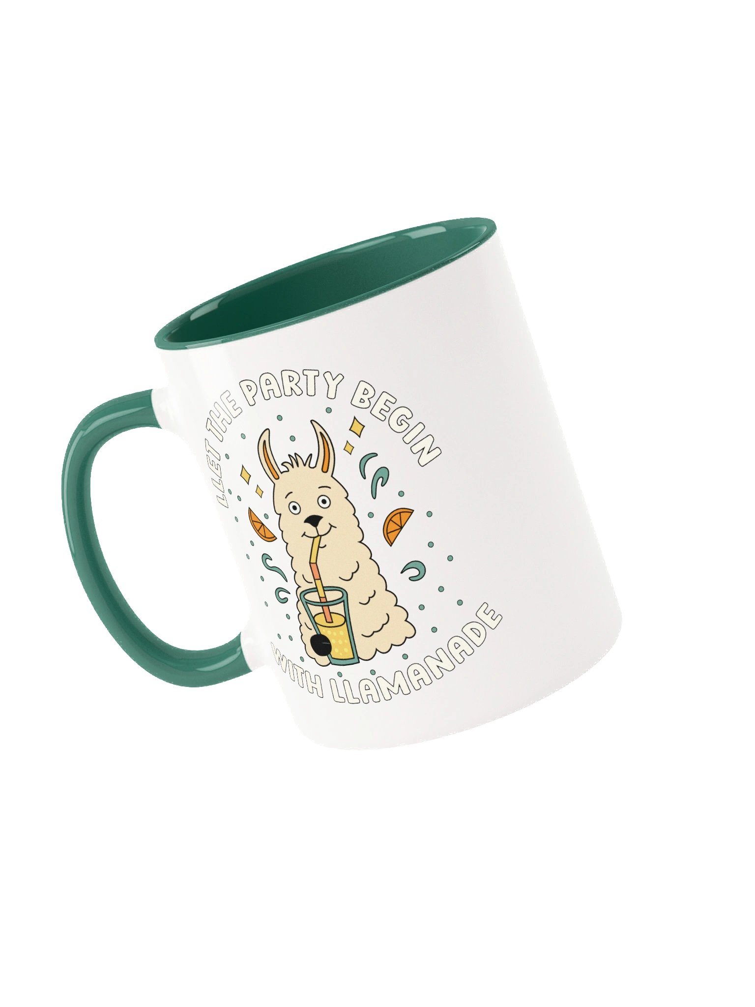 Llet The Party Begin With Llamanade Llama Mug product image (3)