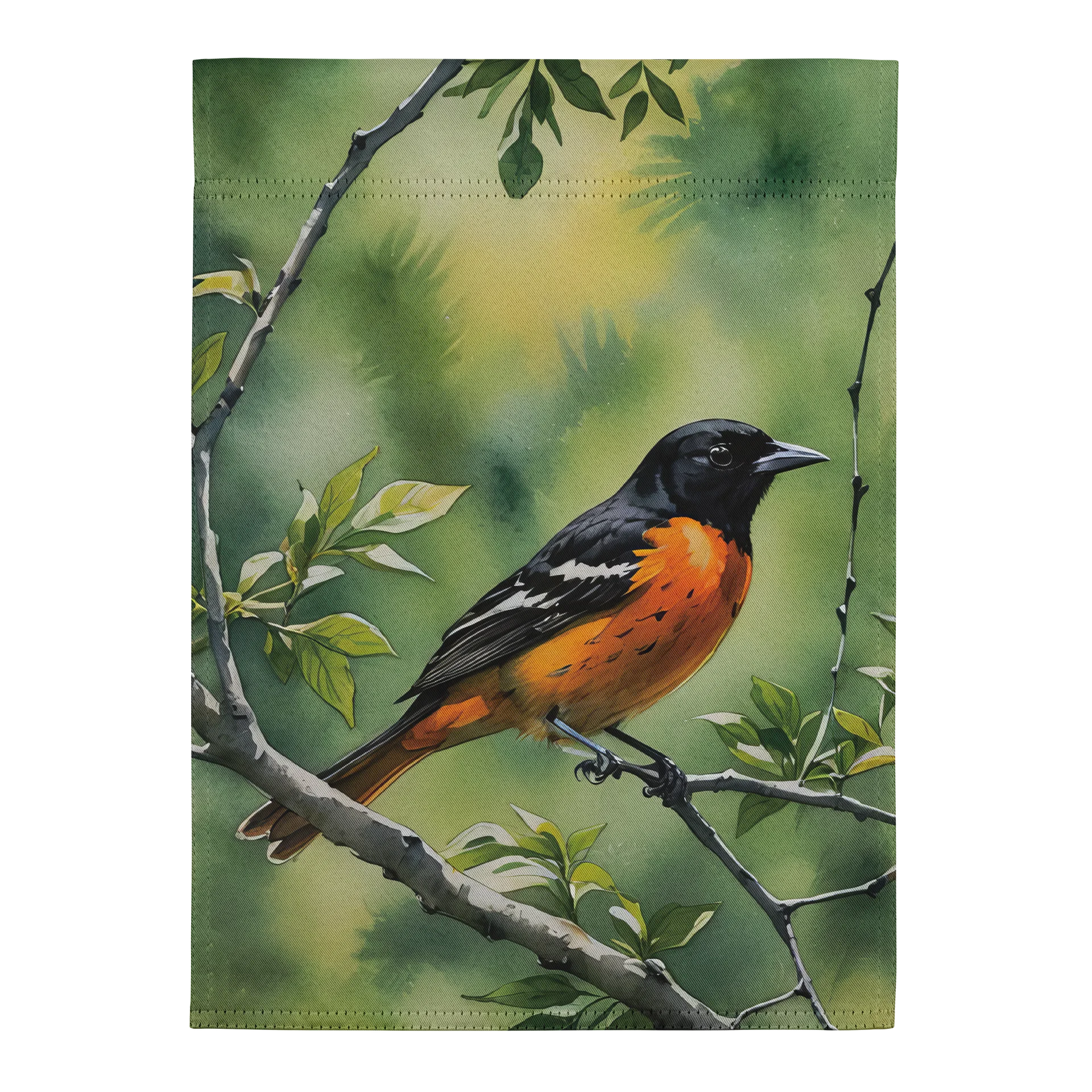 Baltimore Oriole Garden Flag product image (2)