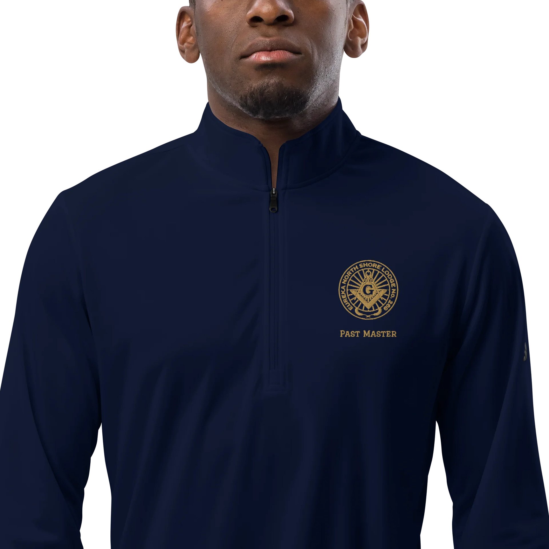 Adidas® ENS Past Master’s Quarter-Zip Pullover product image (1)
