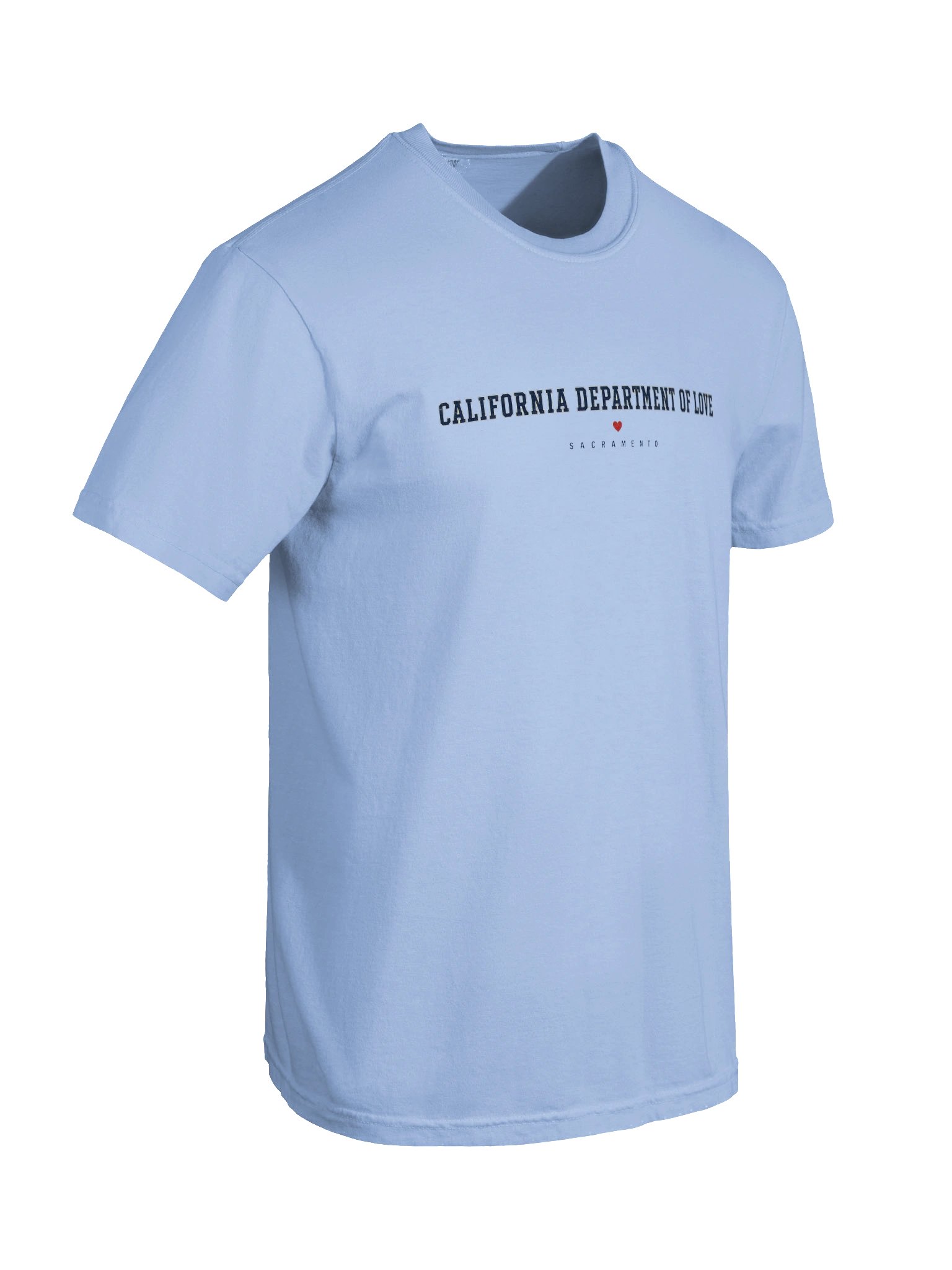 California Department of Love Sacramento Tee - Heart Wordmark product image (6)