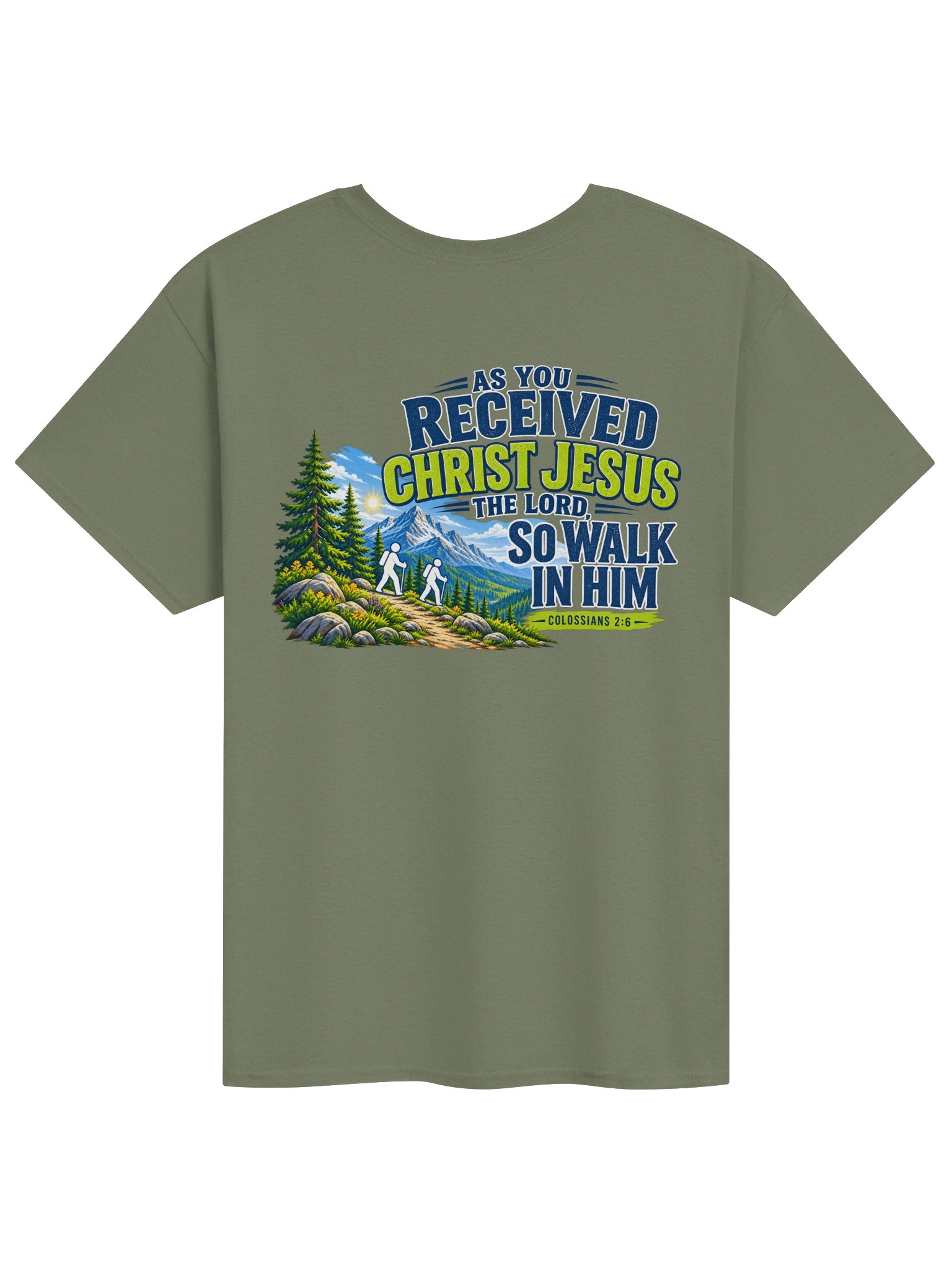 Walk In Him - BACK product image (1)