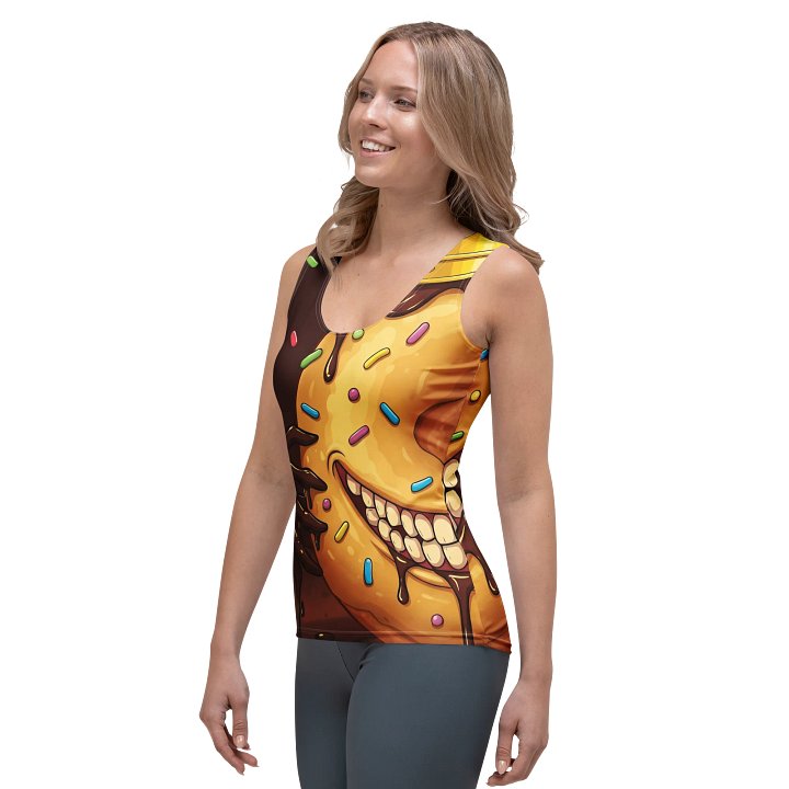 A as in autocrat all-over print women`s tank top by dark alphabet product image (1)