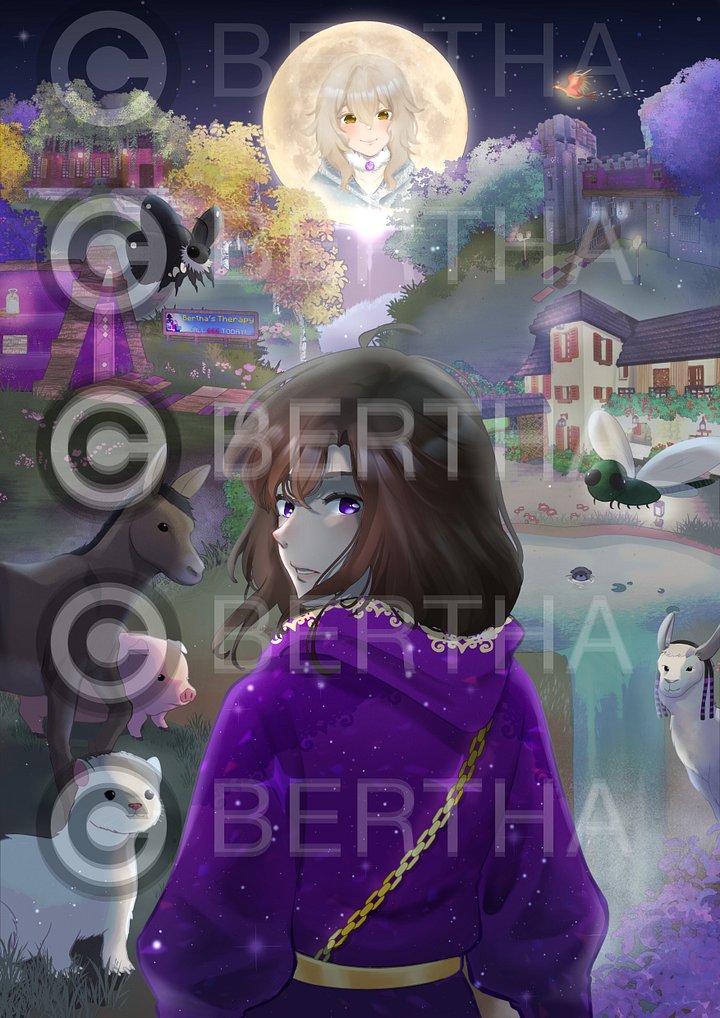 Free Limited Edition Hand Signed Bertha Postcard for orders over $35 product image (1)
