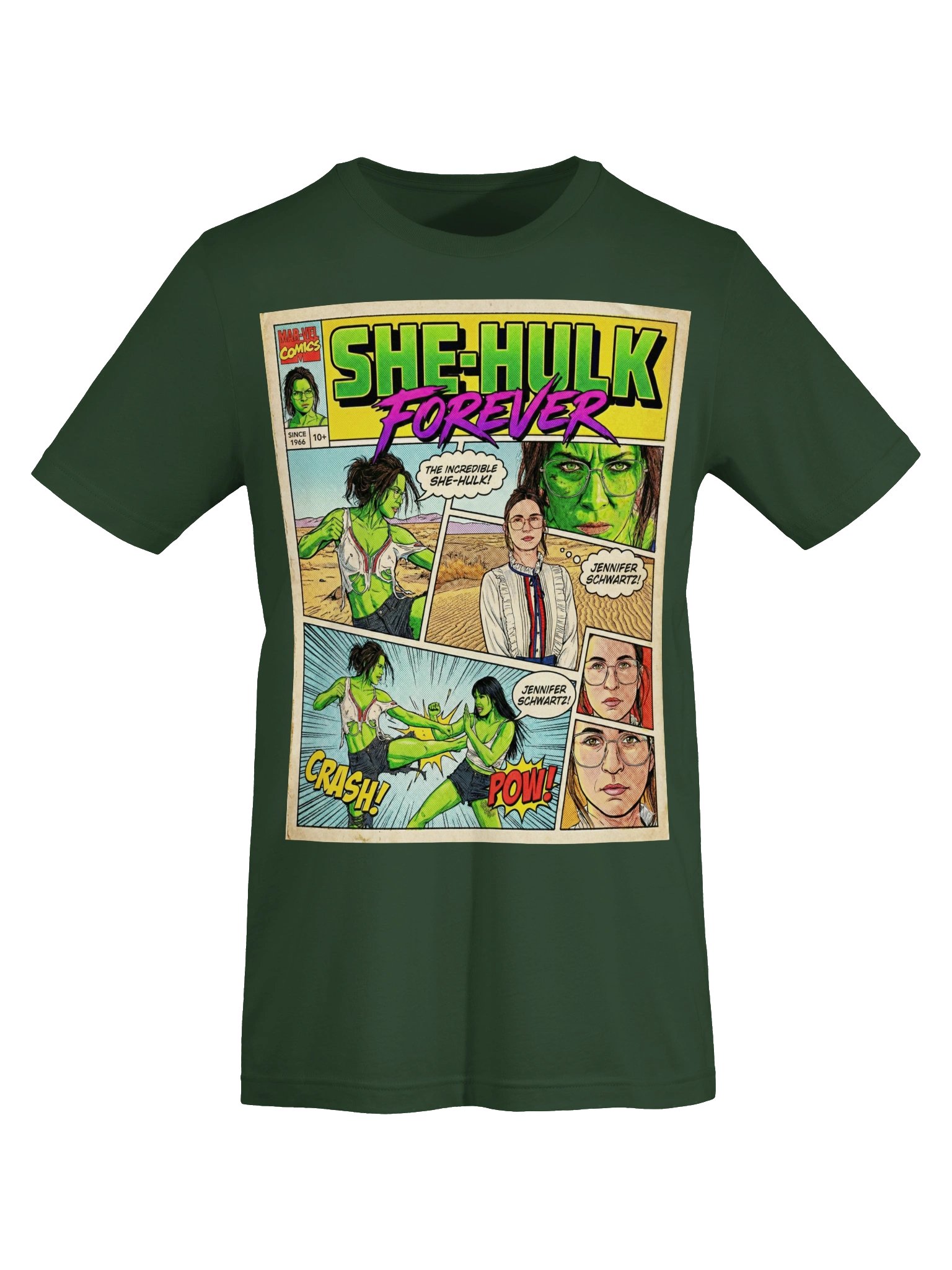 She-Hulk Forever Retro Comic Tee product image (5)