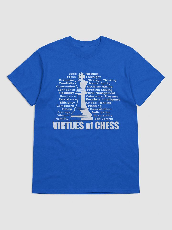 "Virtues of Chess" T-Shirt product image (33)