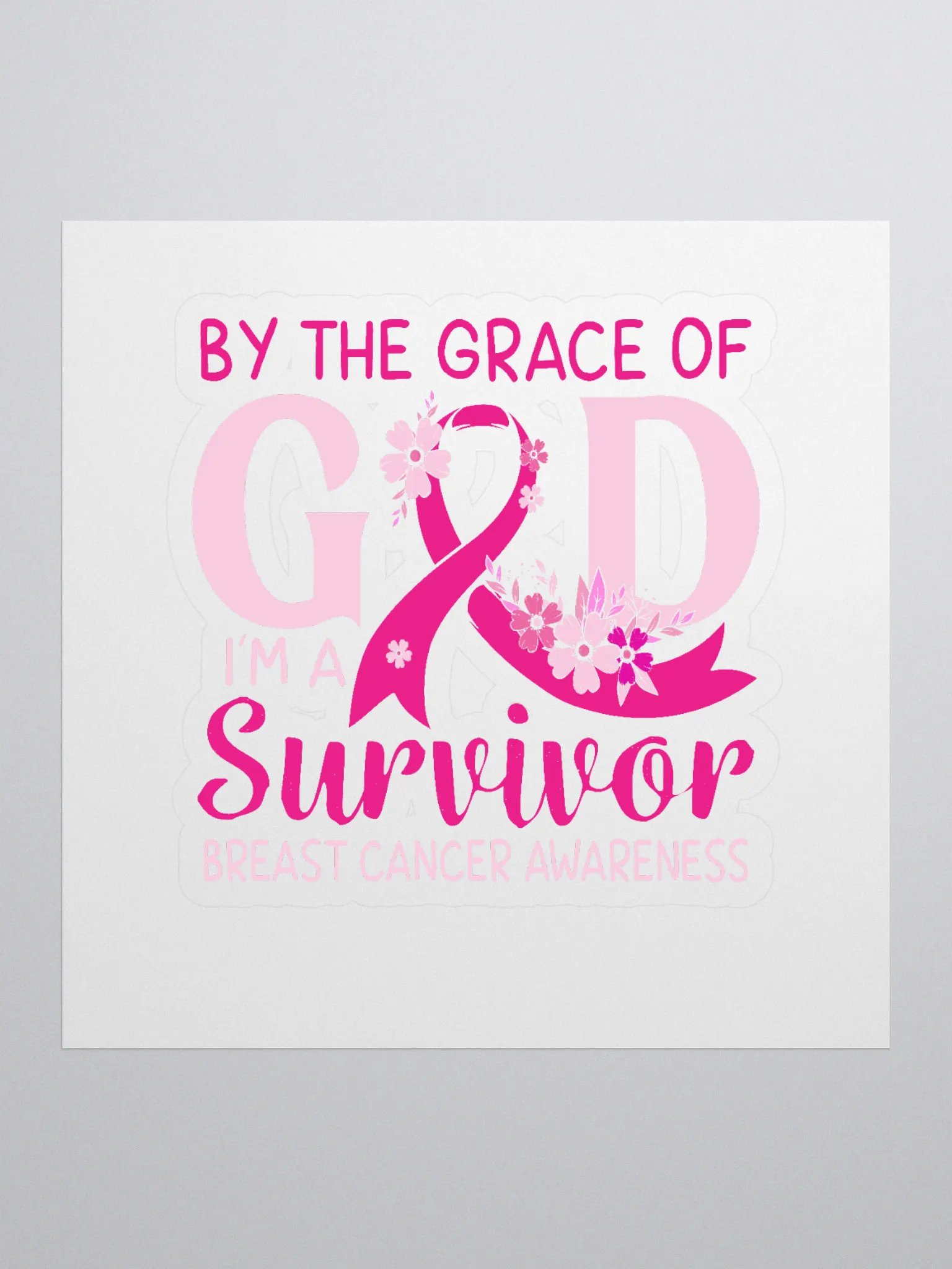 By The Grace Sticker product image (1)