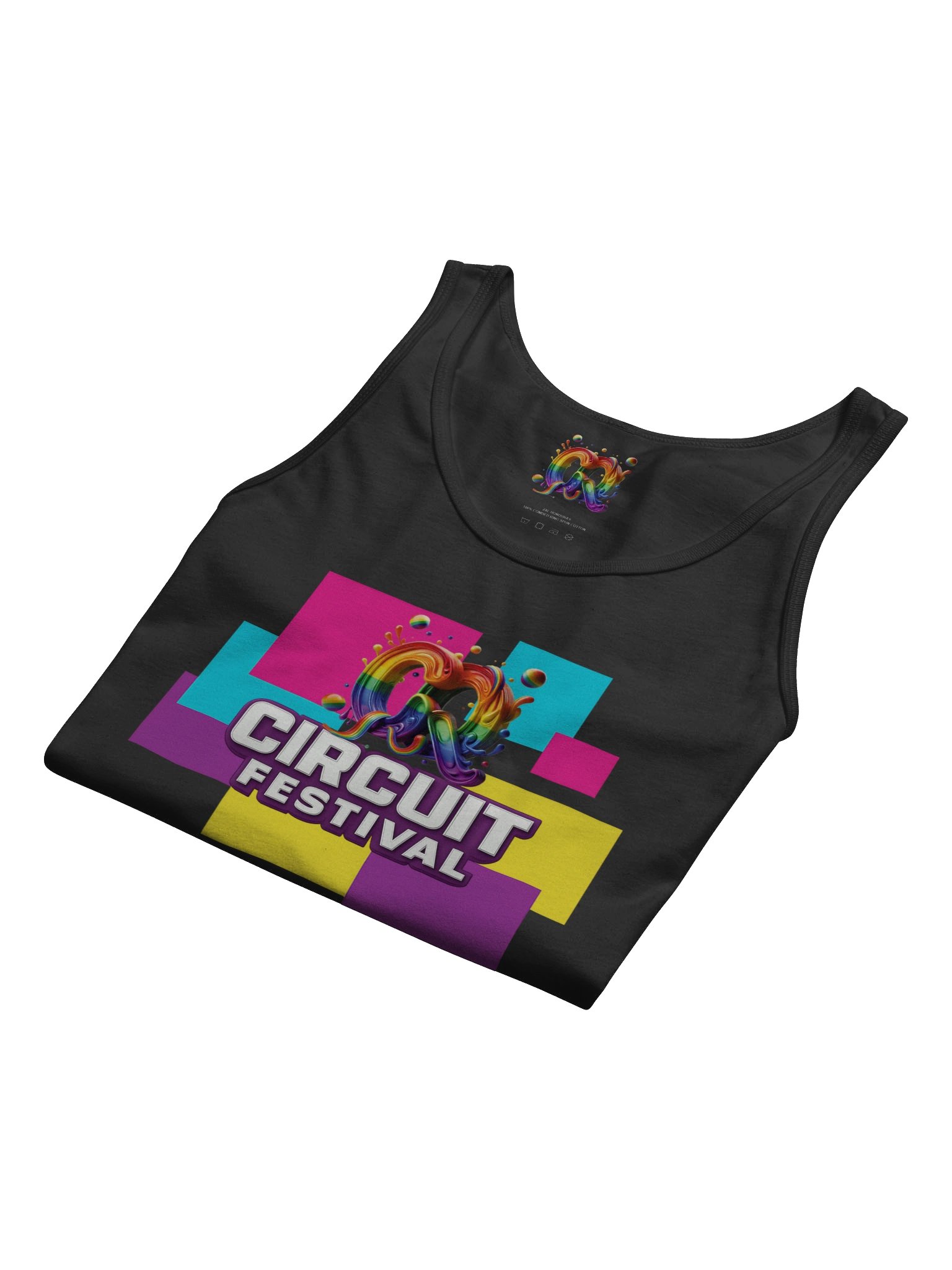 CQ CIRCUIT FESTIVAL – COLOR BLOCK PARTY TANK product image (10)