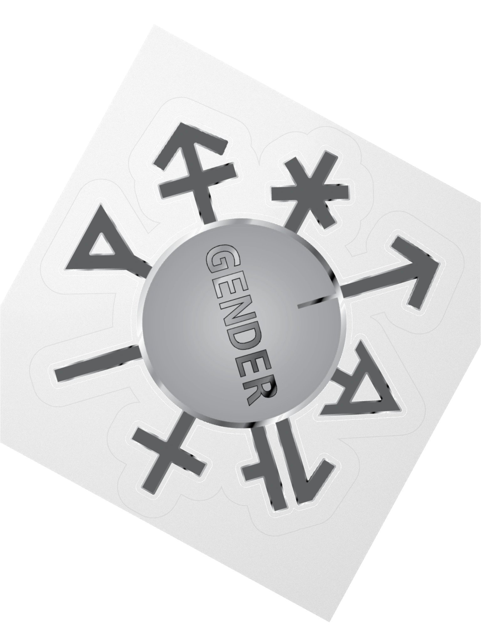 Gender Dial Sticker product image (6)