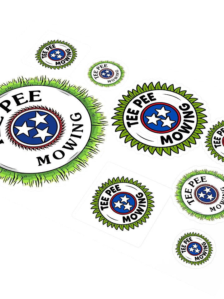 Tee Pee Mowing Stickers product image (2)