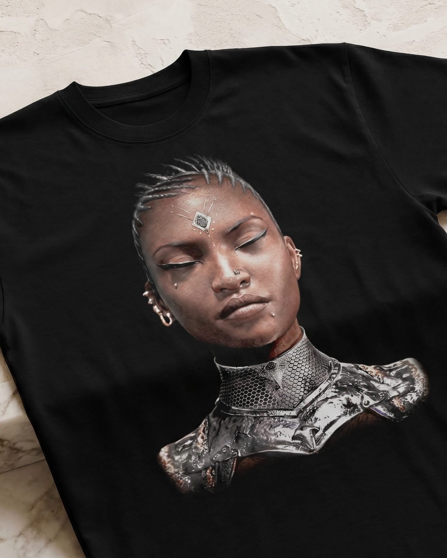 Queen Amanikhatashan · AS Colour Premium Oversized Faded T-Shirt product image (3)
