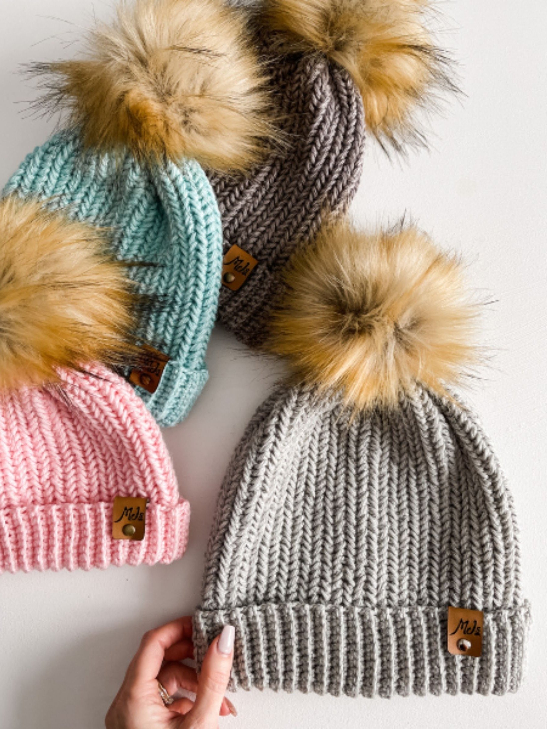 Heavenly Herringbone Hat Crochet Pattern product image (1)