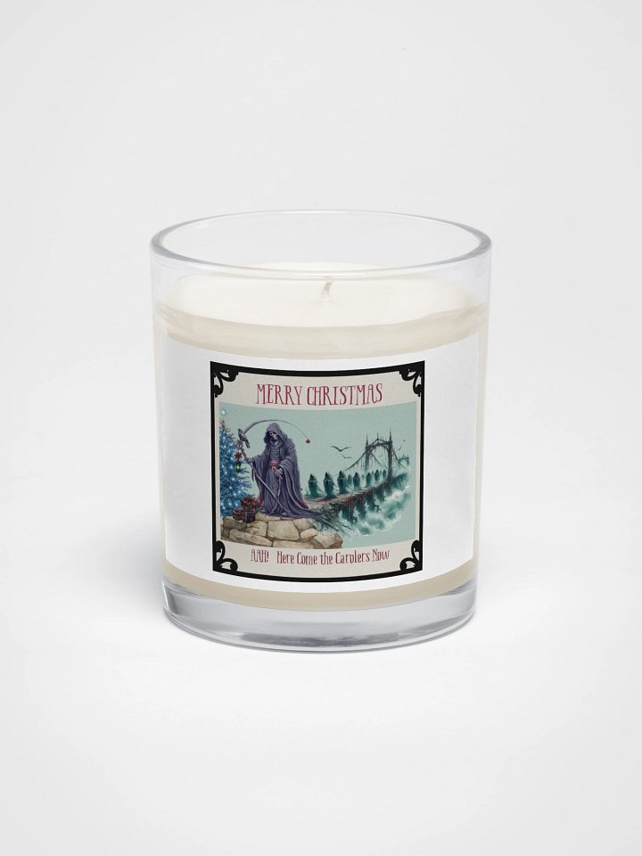 Gothic Christmas Grim Reaper Candle product image (1)