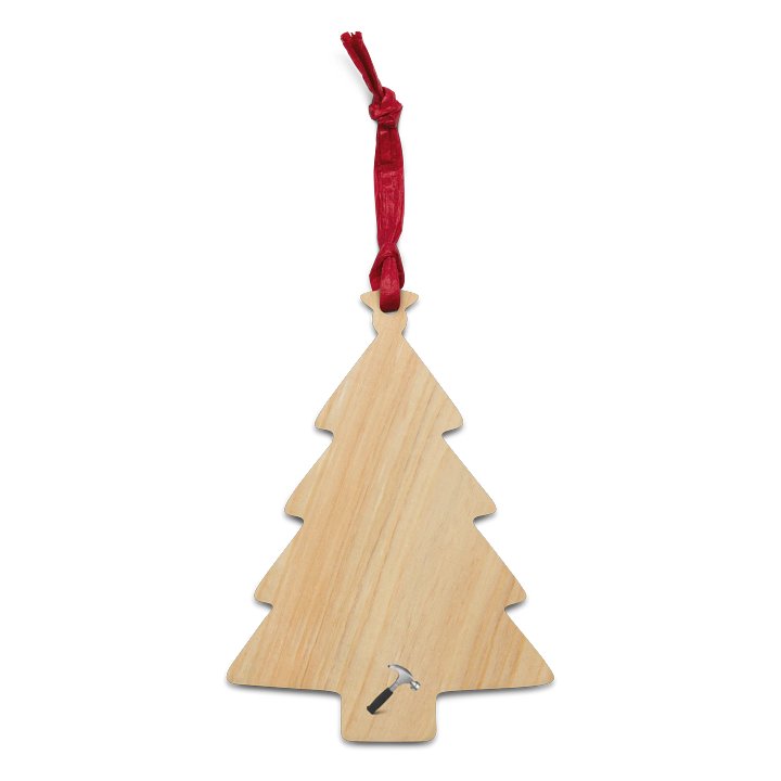 Hinoki Wood Hammer Ornament product image (1)