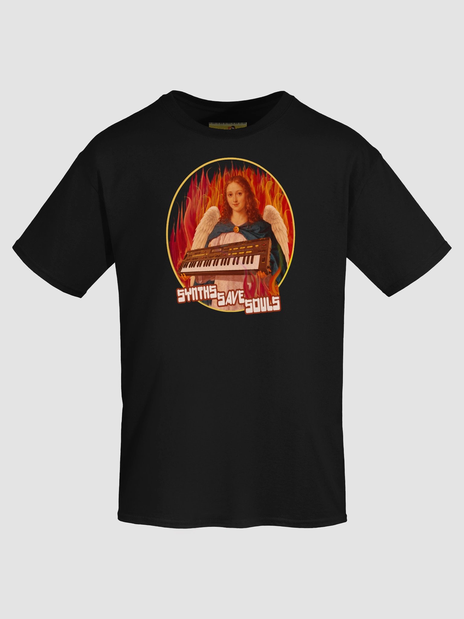 SYNTHS SAVE SOULS , Techno EDM Unisex t-shirt product image (1)