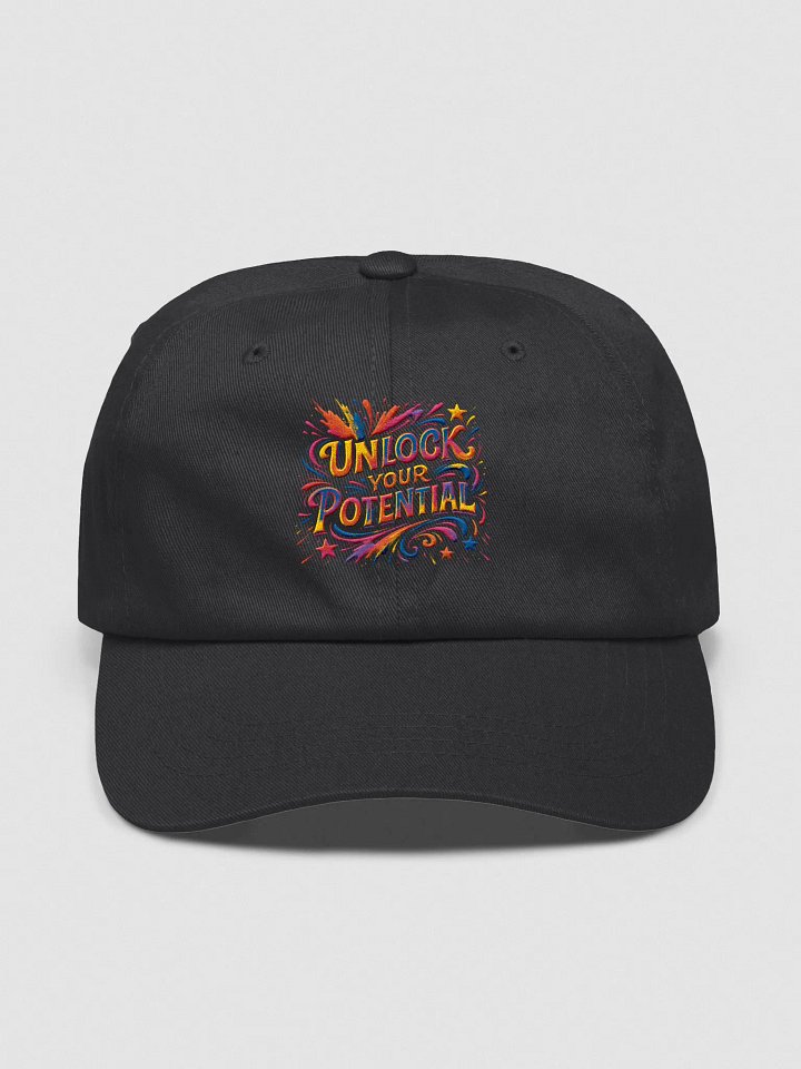 Unlock Your Potential Hat – Motivational Cap with Retro Flair product image (4)