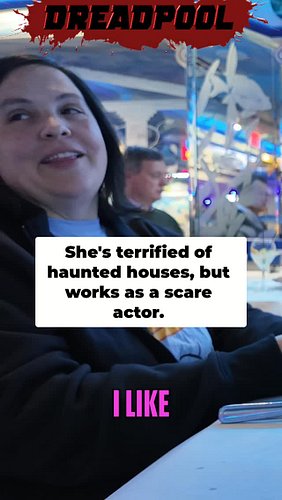 She's terrified of haunted houses, but surprisingly agreed to be a scare actor! Learning the layout and knowing who's in cost...