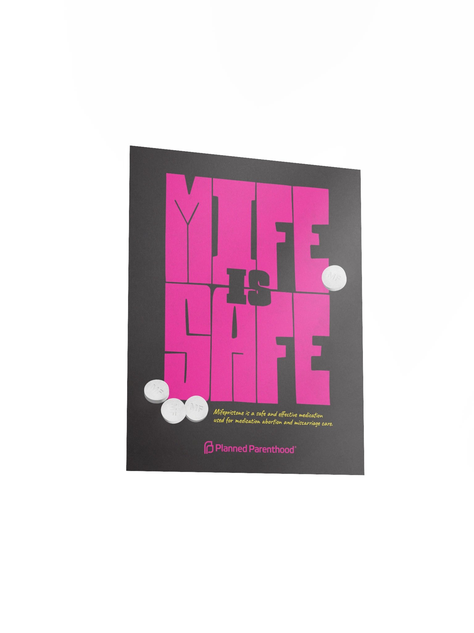 Mife is Safe Poster product image (3)